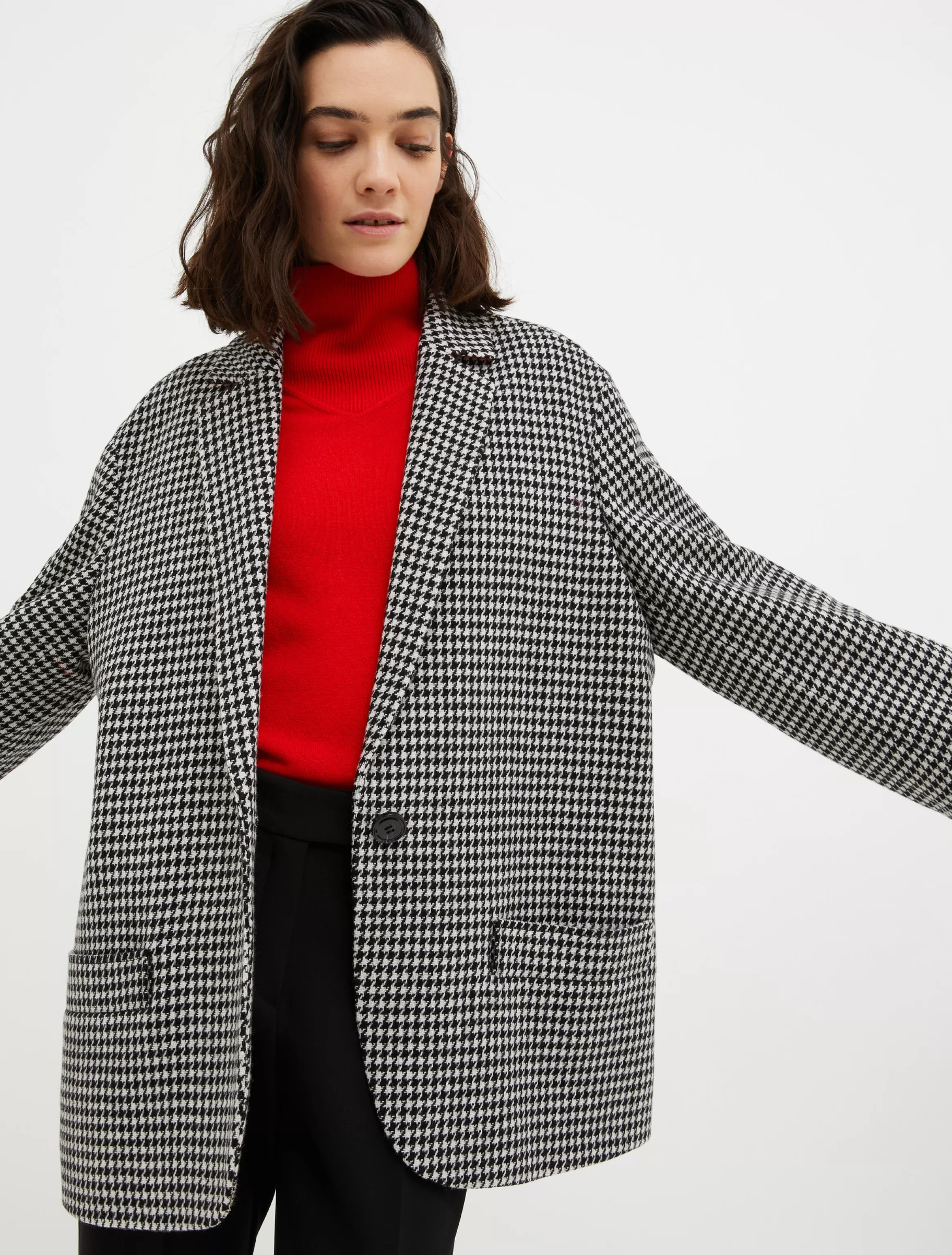 Oversized wool-blend blazer*Max&Co Hot