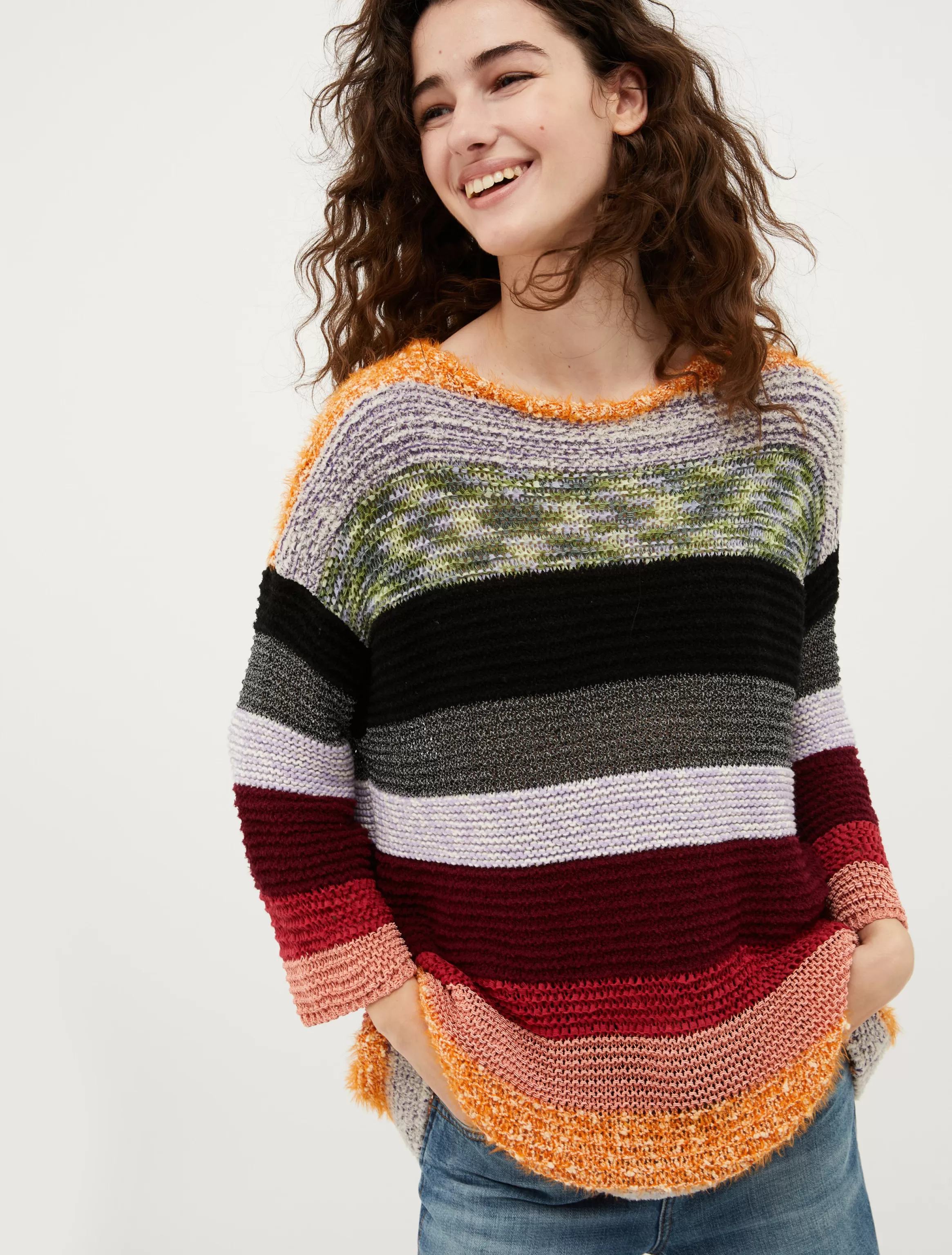 Patchwork jumper*Max&Co Clearance