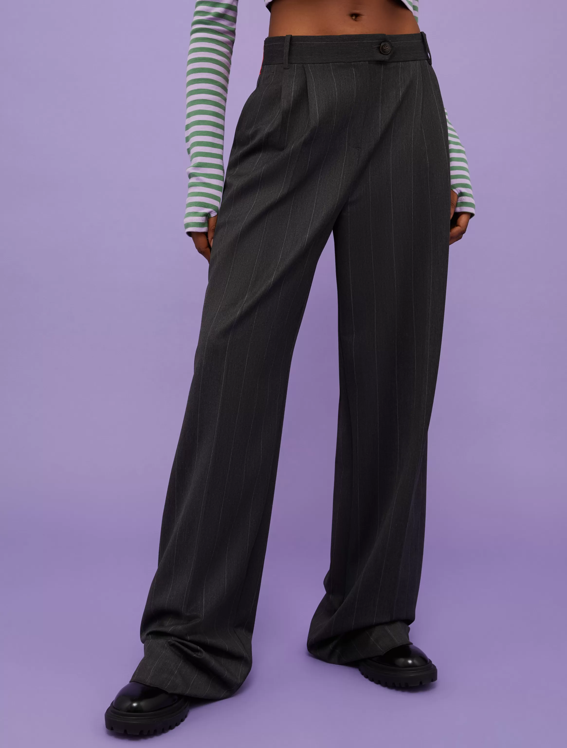 Pinstriped trousers . with Looney Tunes*Max&Co Store