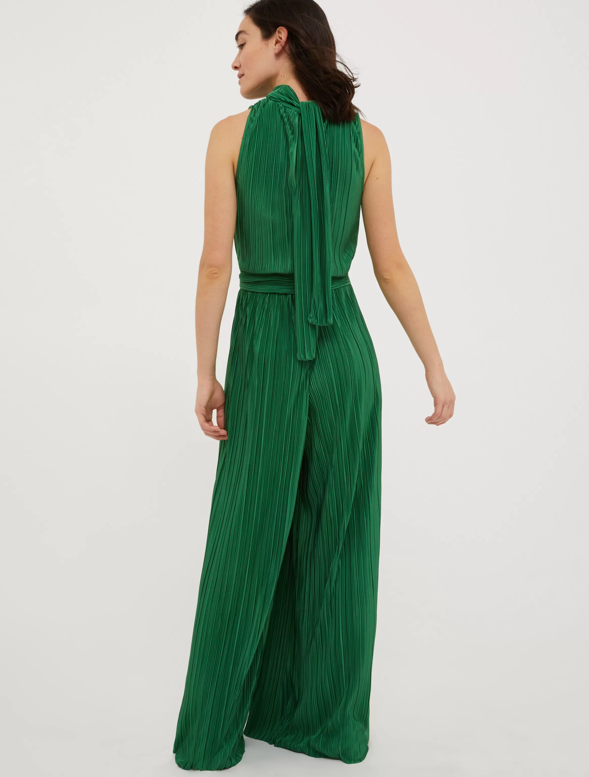 Pleated jersey jumpsuit*Max&Co Cheap