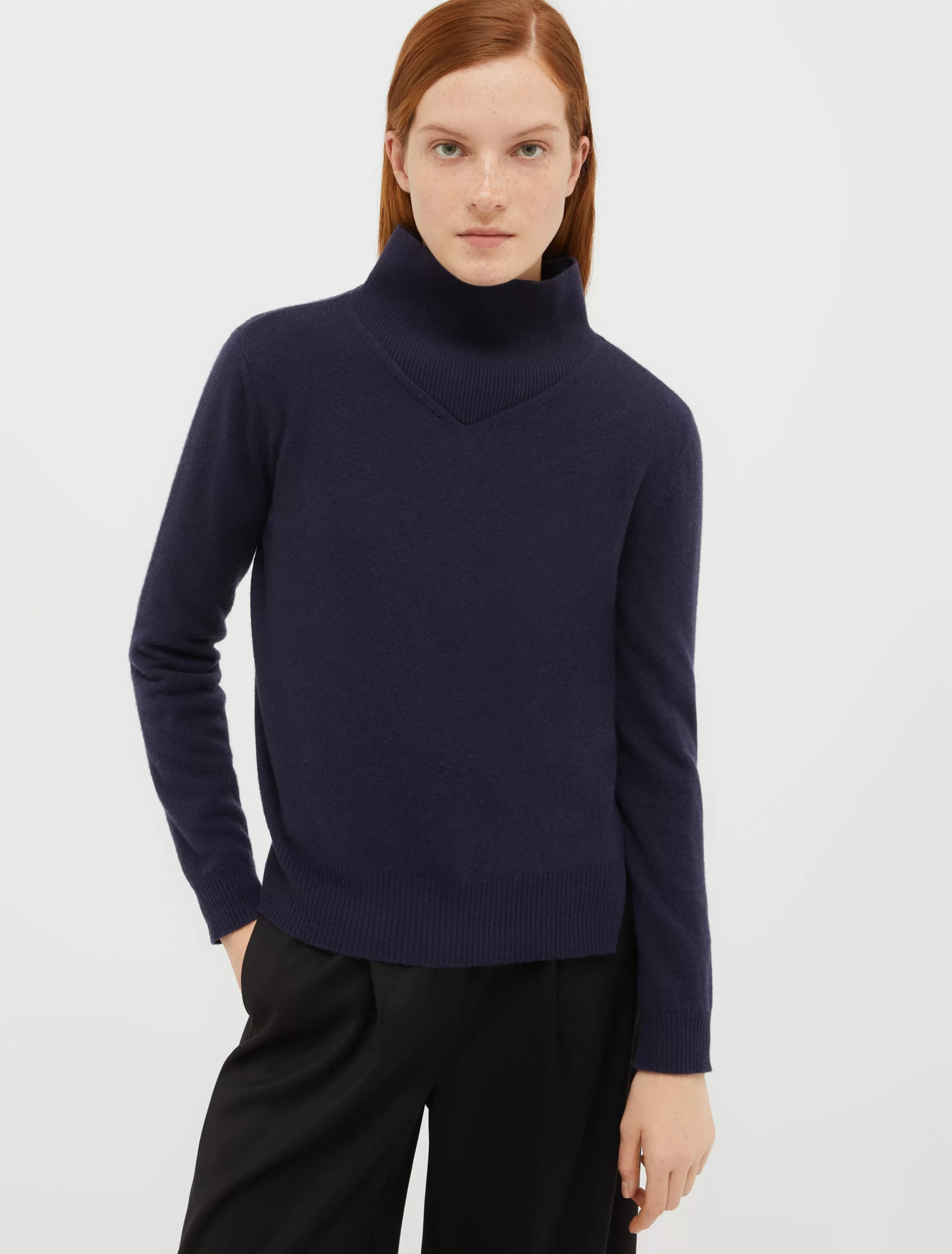 Polo neck wool-blend jumper*Max&Co Cheap