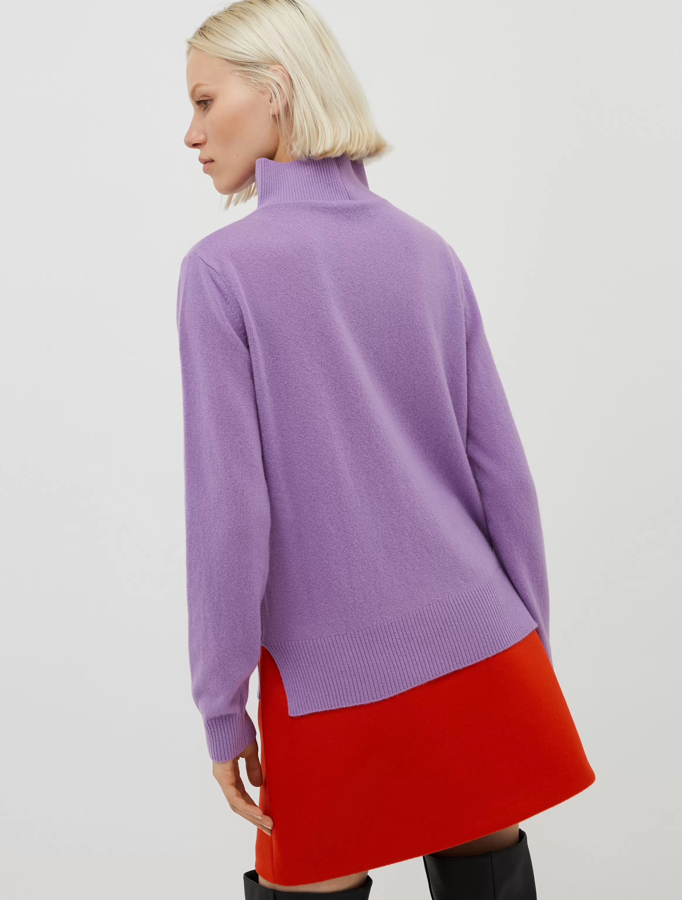 Polo neck wool-blend jumper*Max&Co Flash Sale