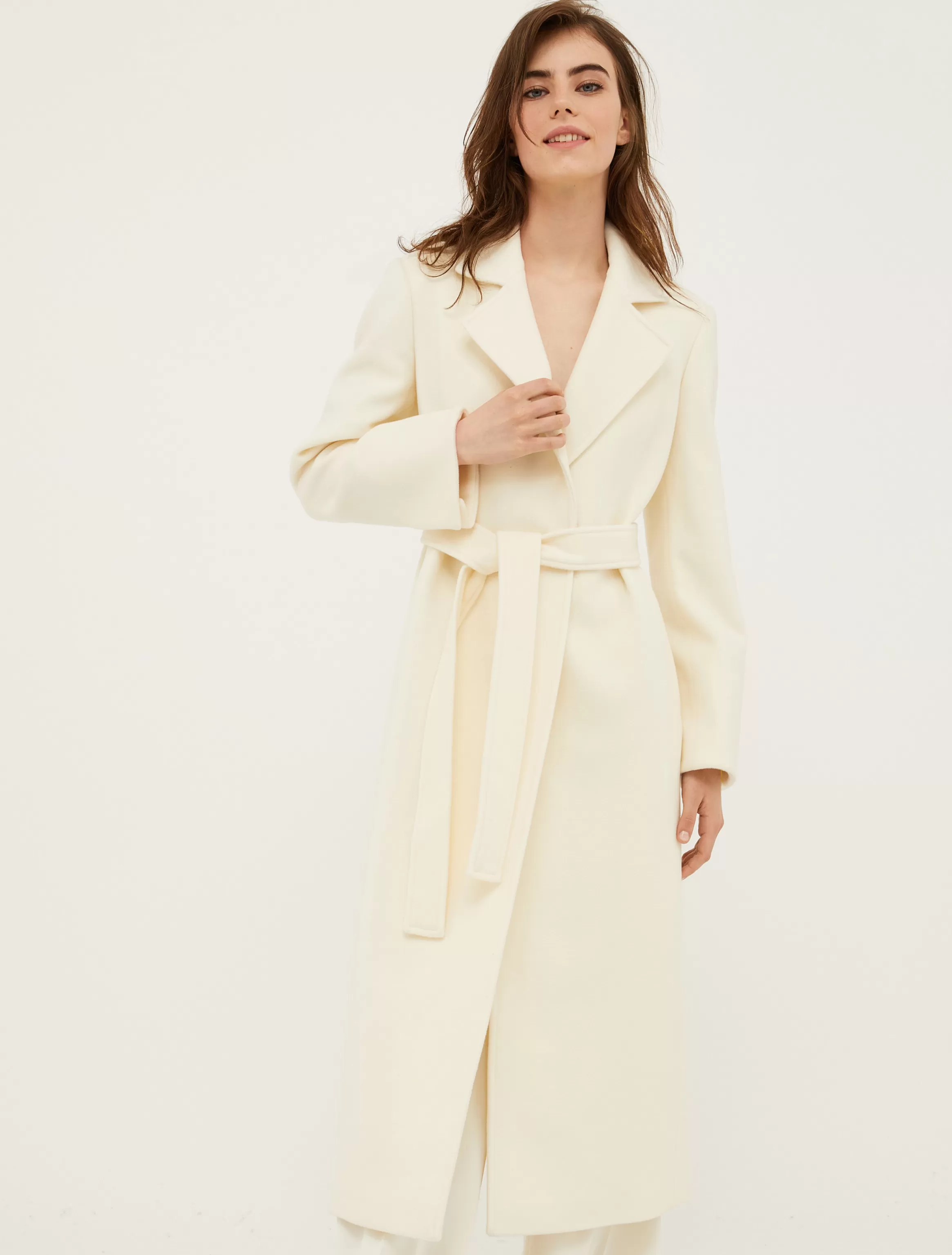 Purelong wool-drap midi coat*Max&Co Flash Sale