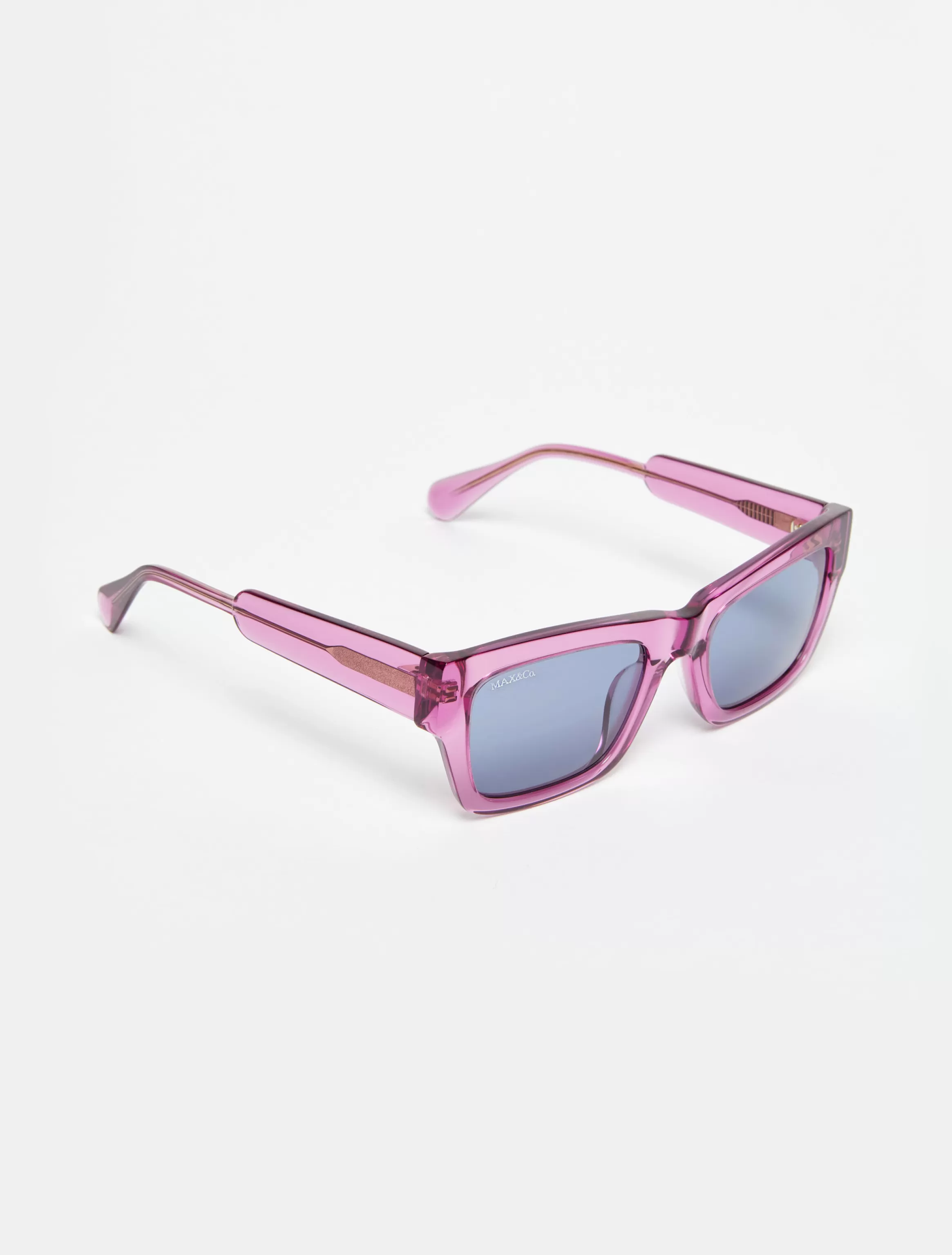 Rectangular acetate glasses*Max&Co Discount