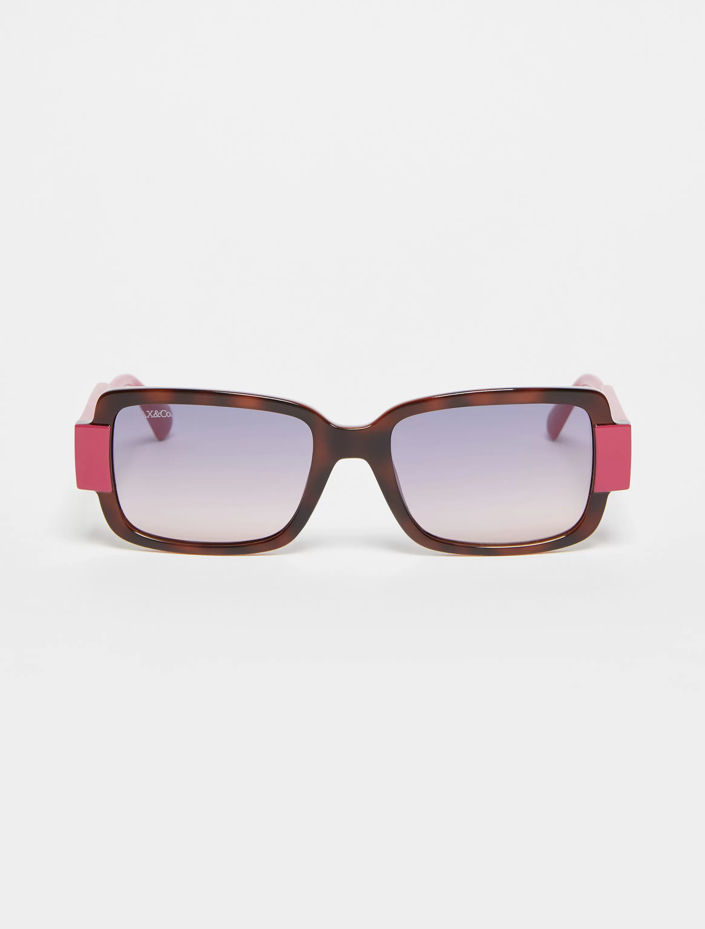 Rectangular two-toned glasses*Max&Co Flash Sale