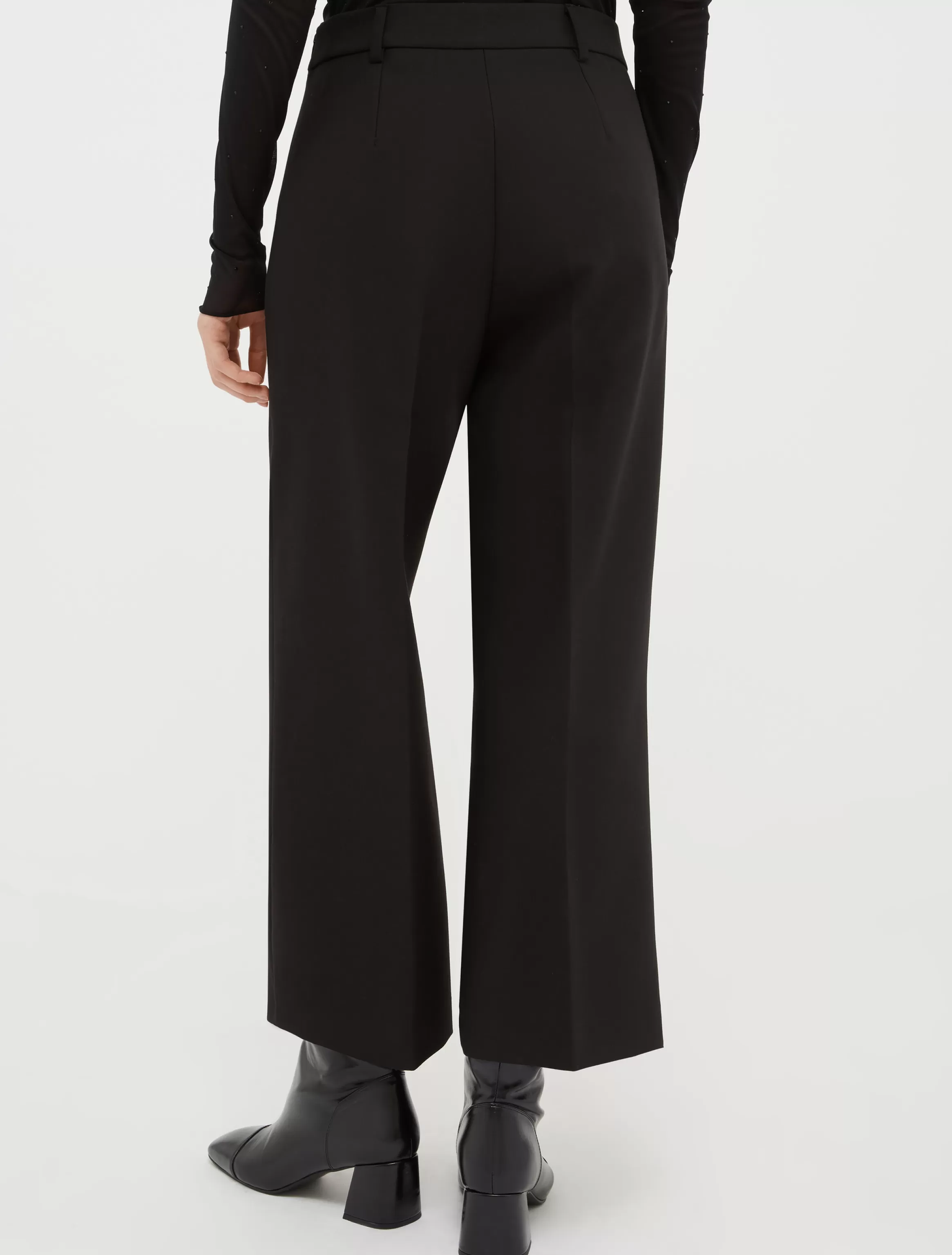 Relaxed-fit double-cloth trousers*Max&Co Cheap