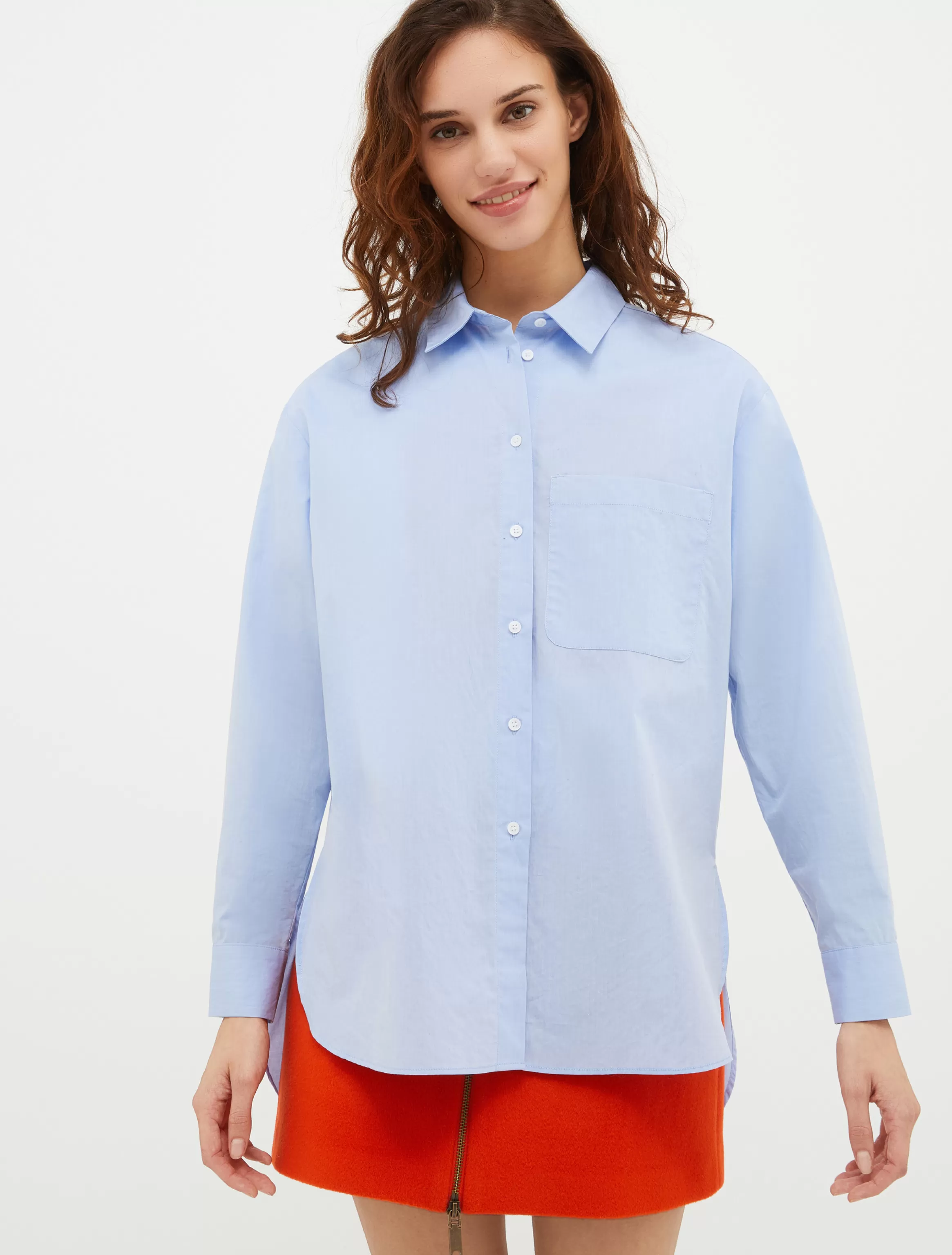 Relaxed-fit poplin shirt*Max&Co Discount