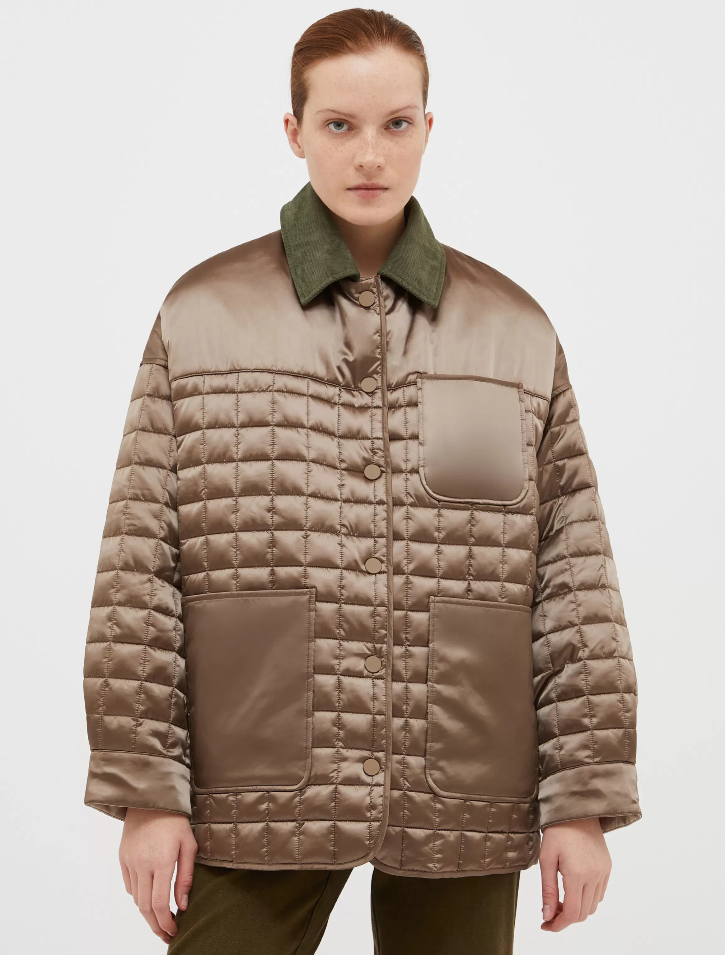 Reversible padded shirt jacket*Max&Co Store