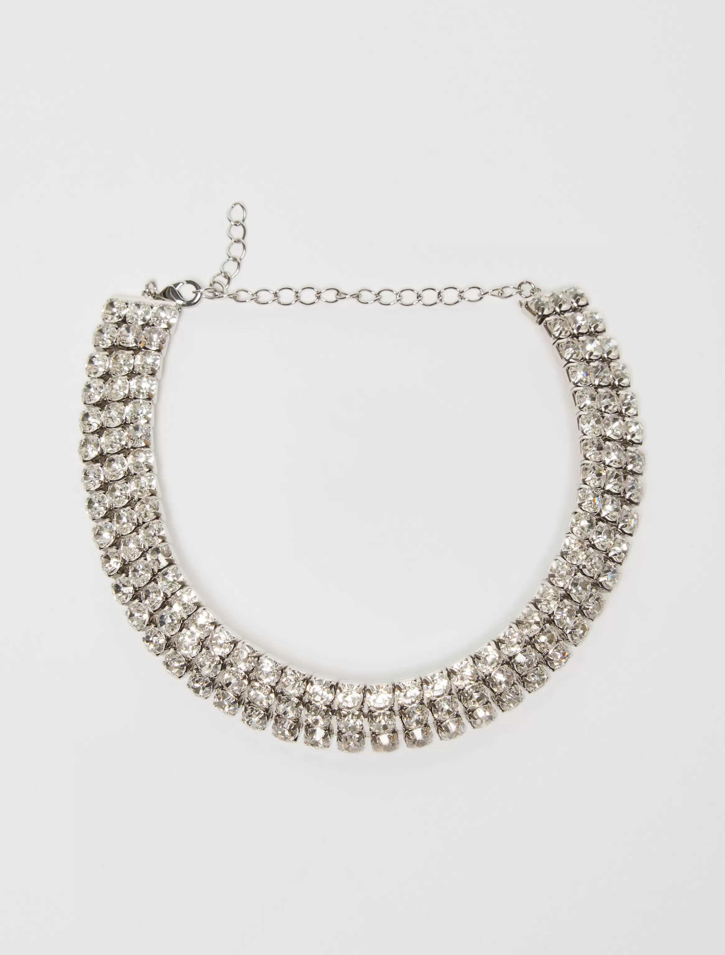 Rhinestone-embellished choker*Max&Co Discount