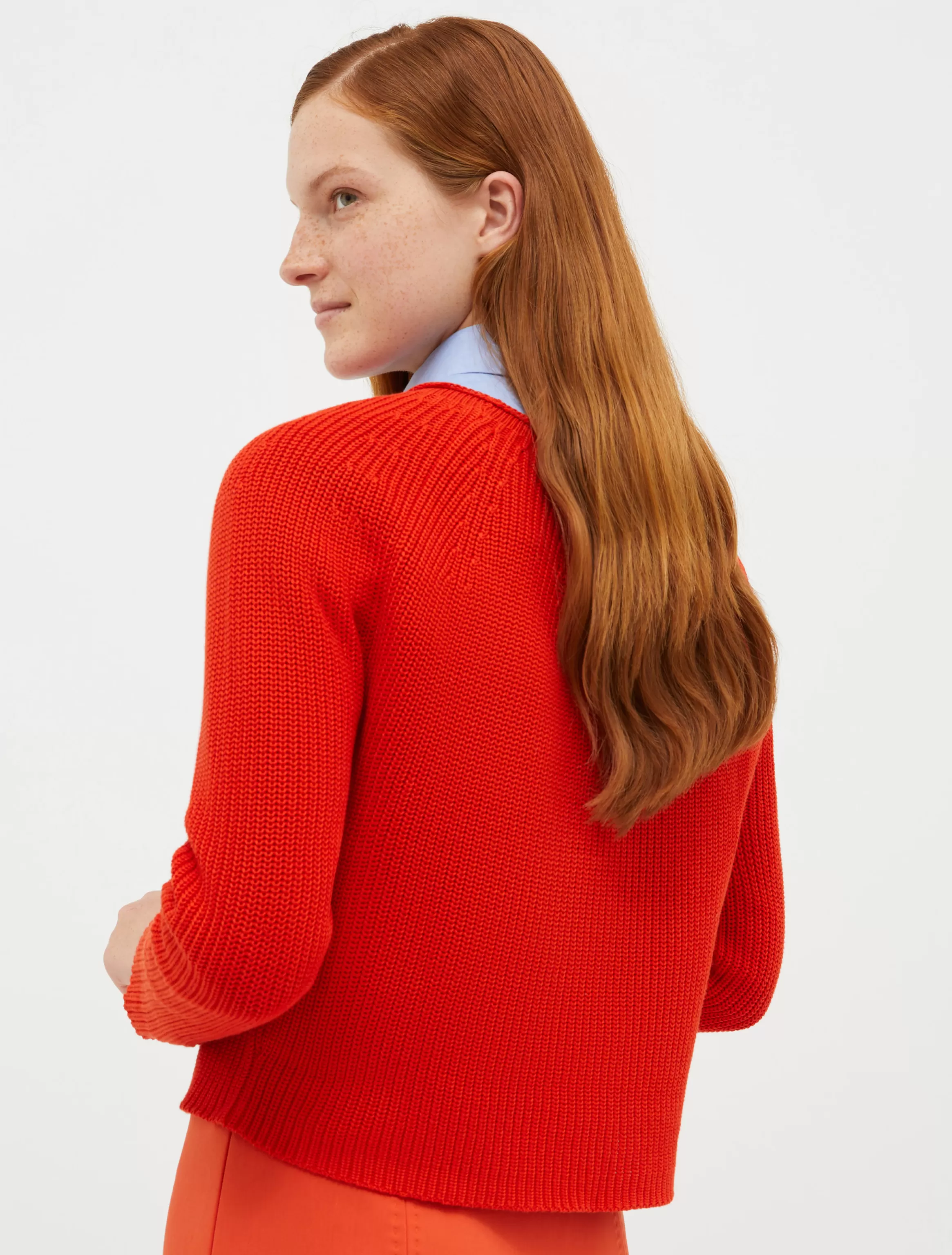 Ribbed cotton and modal jumper*Max&Co Online