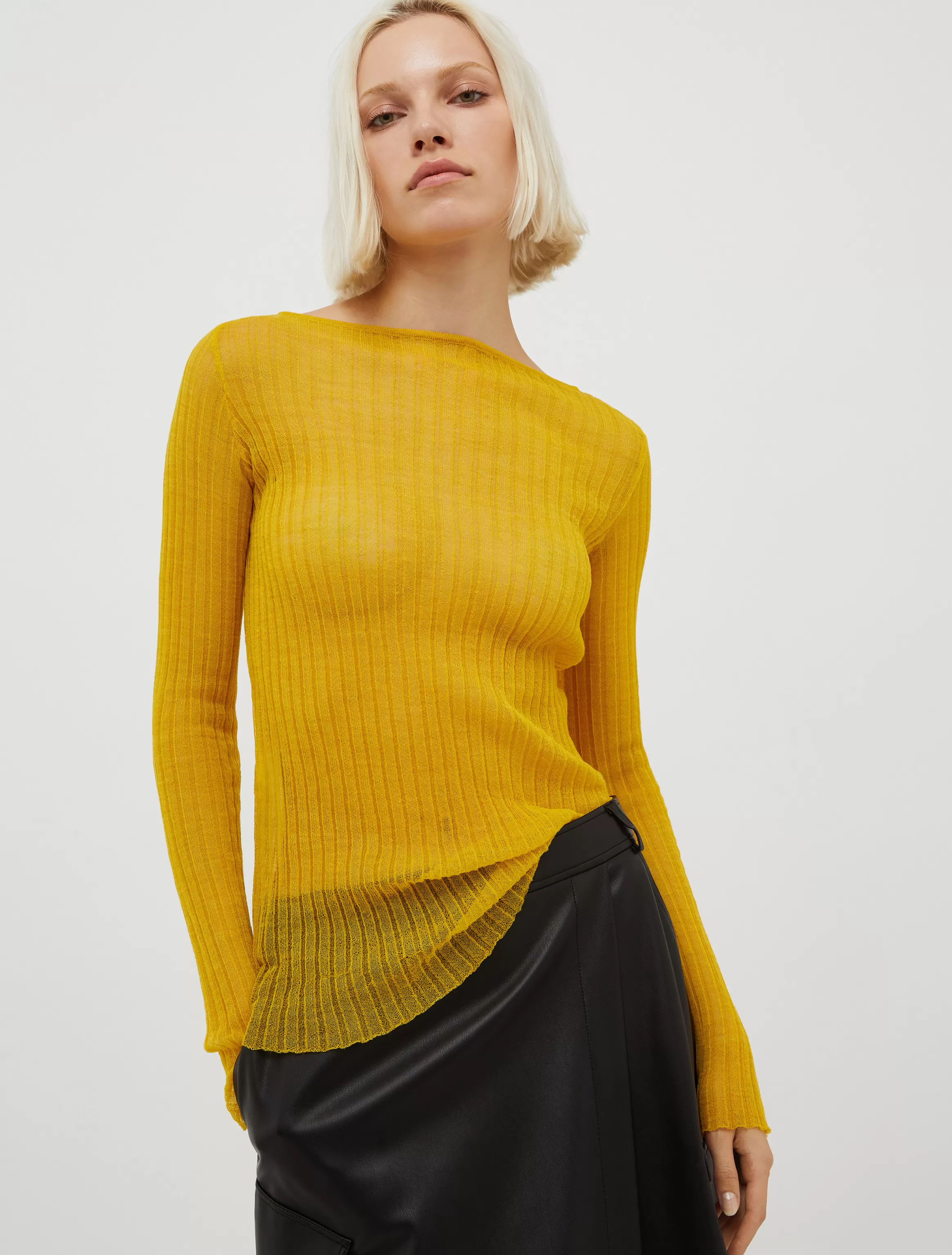 Ribbed gauze jumper*Max&Co Sale