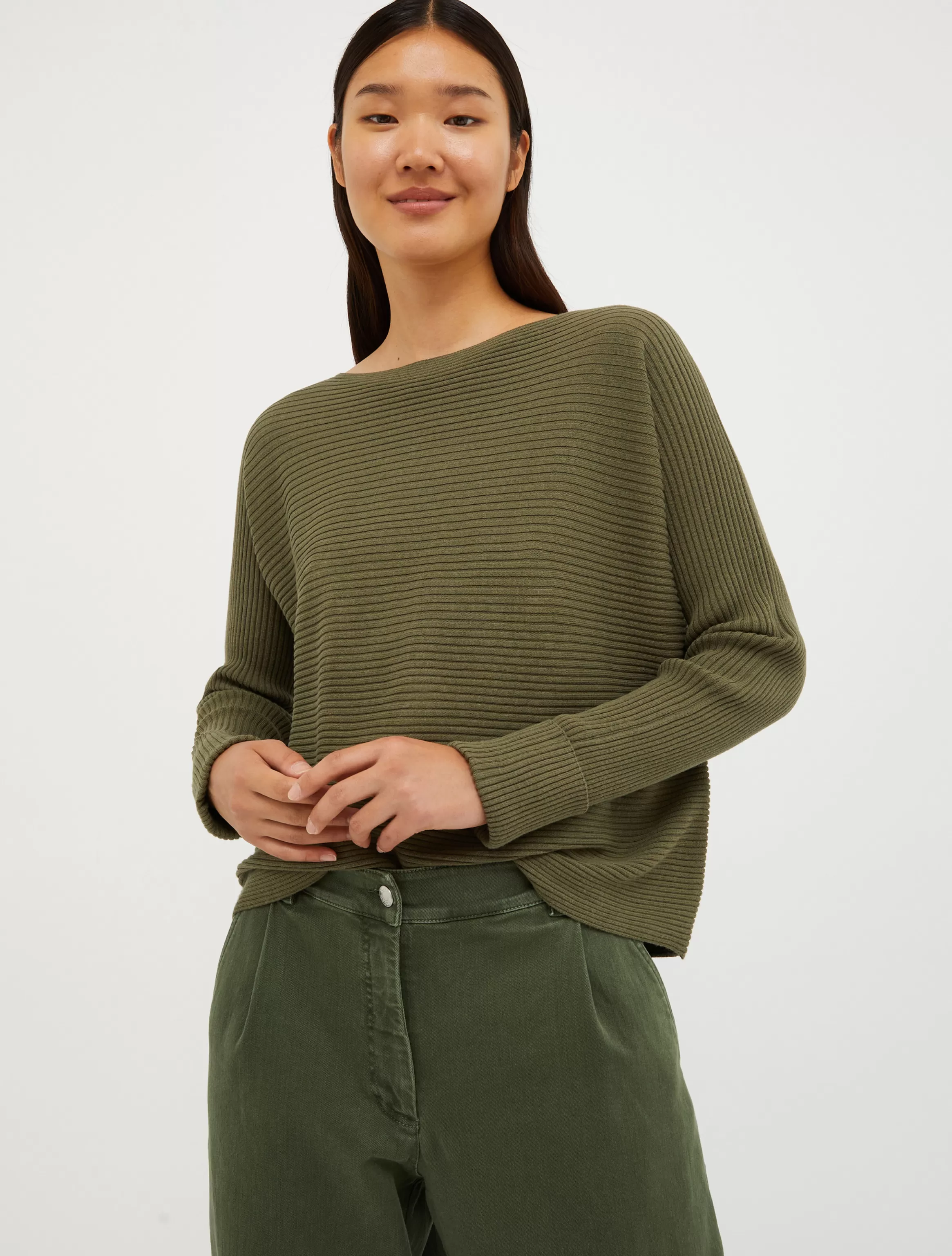 Ribbed knitted jumper*Max&Co Hot