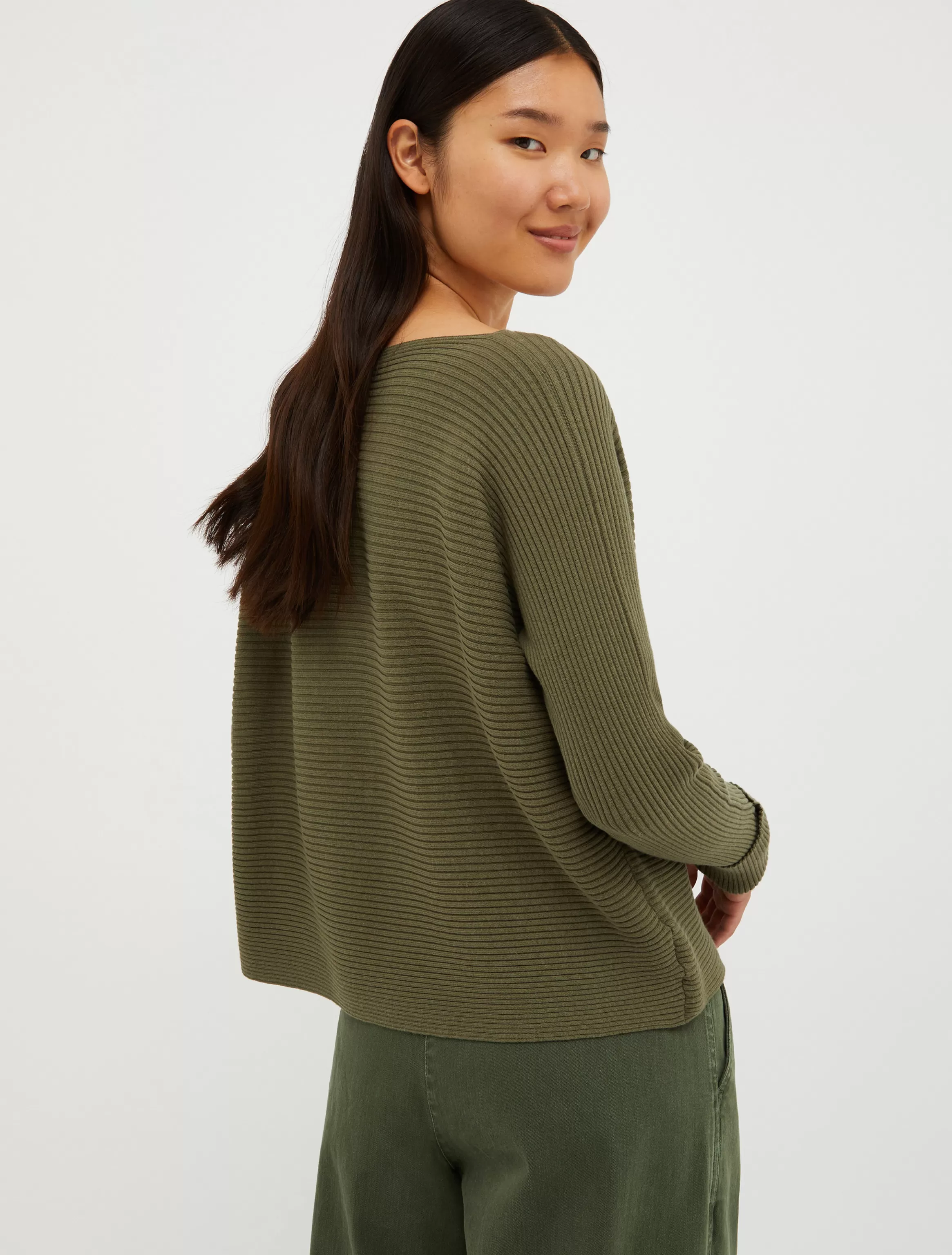 Ribbed knitted jumper*Max&Co Hot