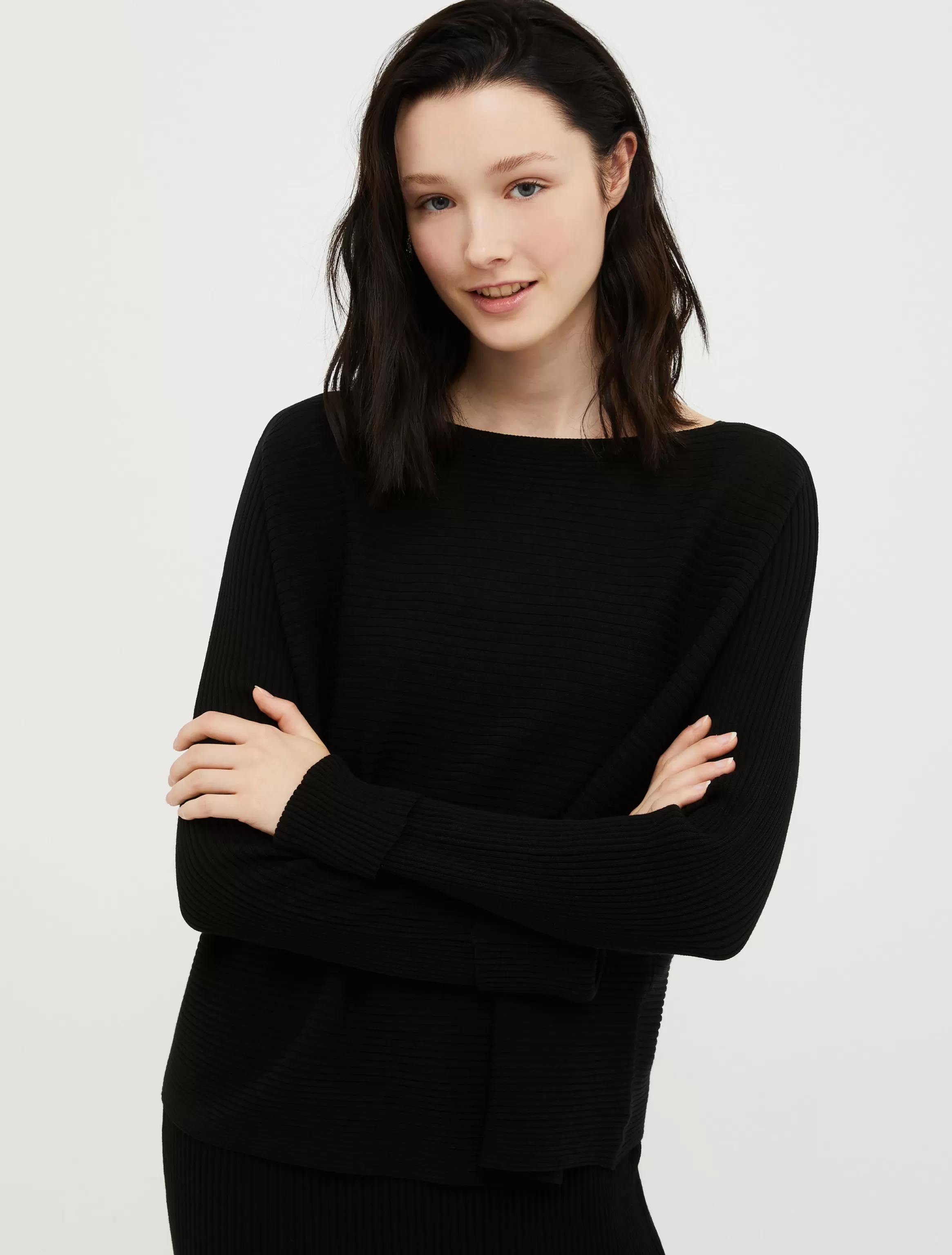 Ribbed knitted jumper*Max&Co Clearance