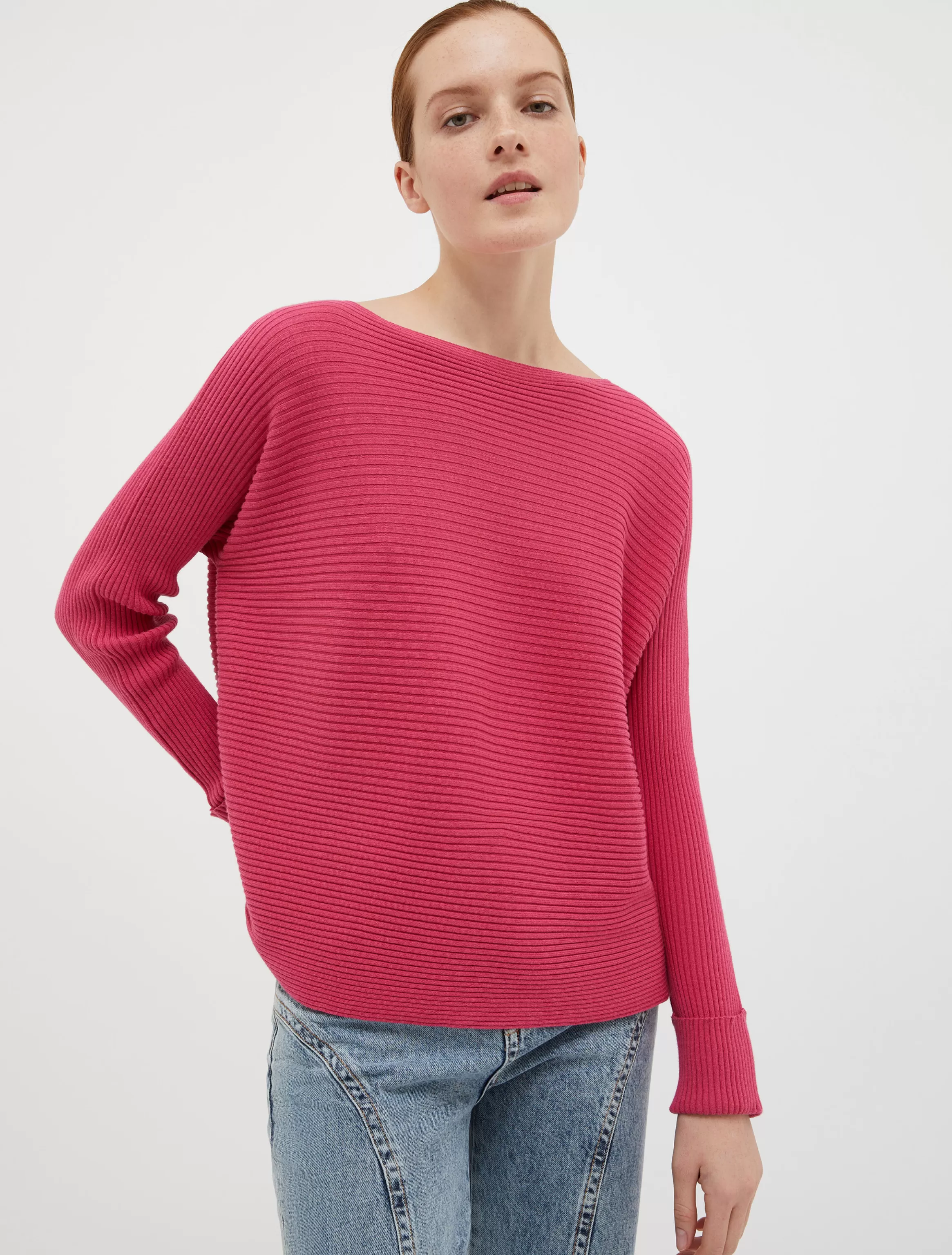 Ribbed knitted jumper*Max&Co Clearance