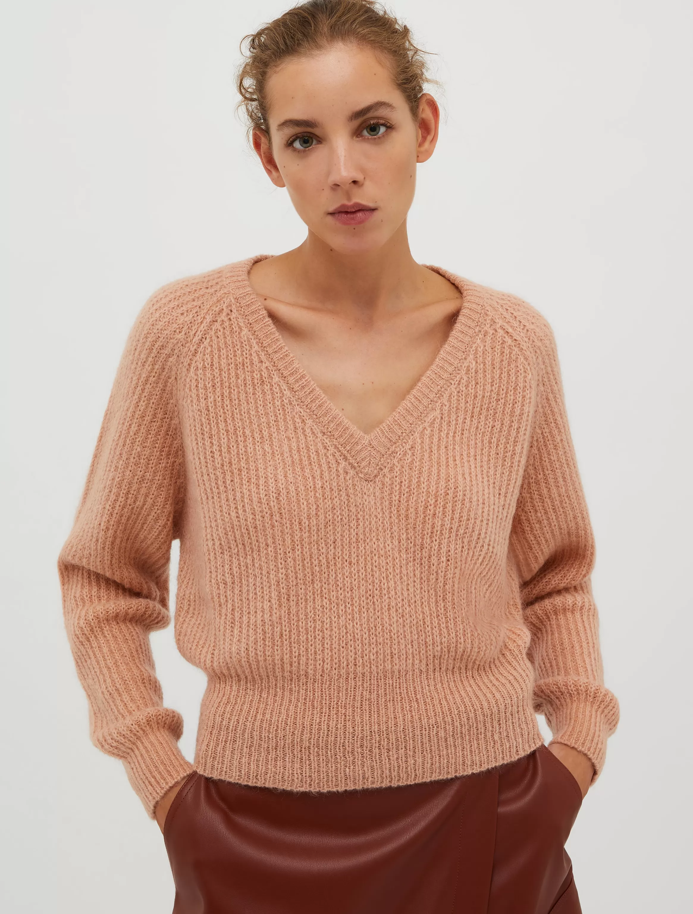 Ribbed mohair jumper*Max&Co Shop