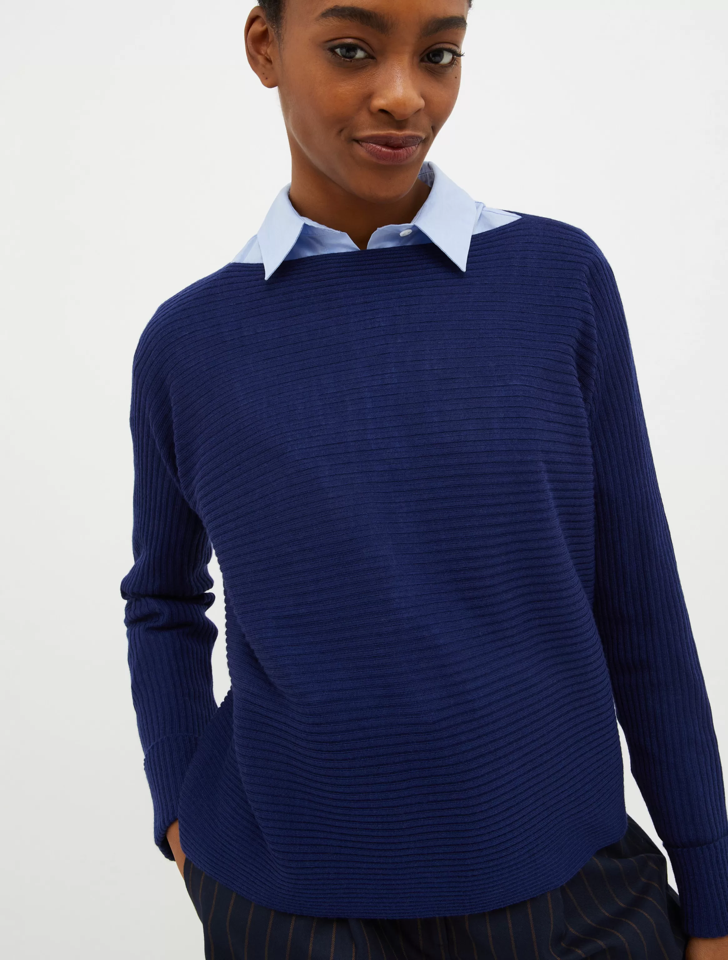 Ribbed wool-blend jumper*Max&Co Fashion