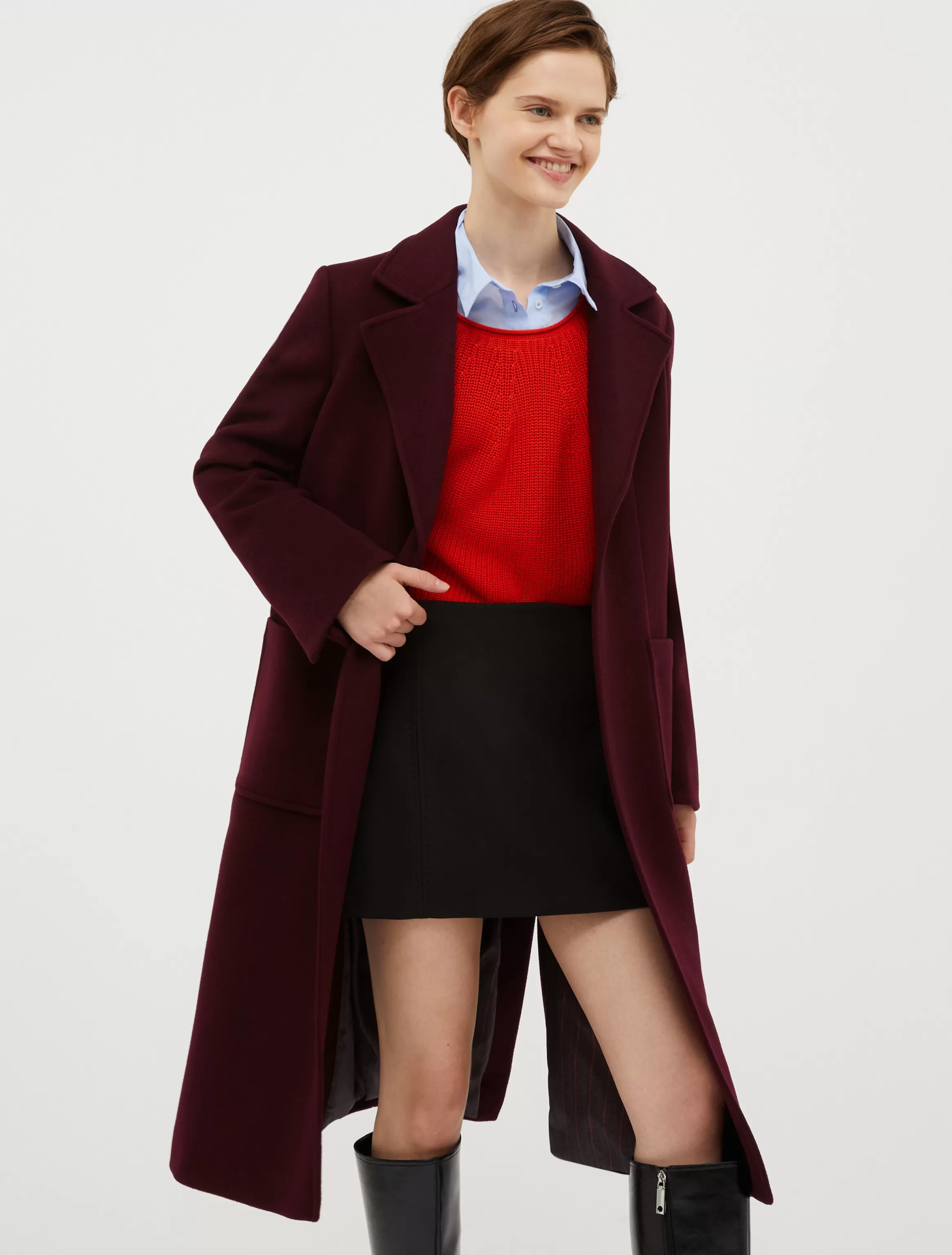 Runaway wool coat*Max&Co Fashion