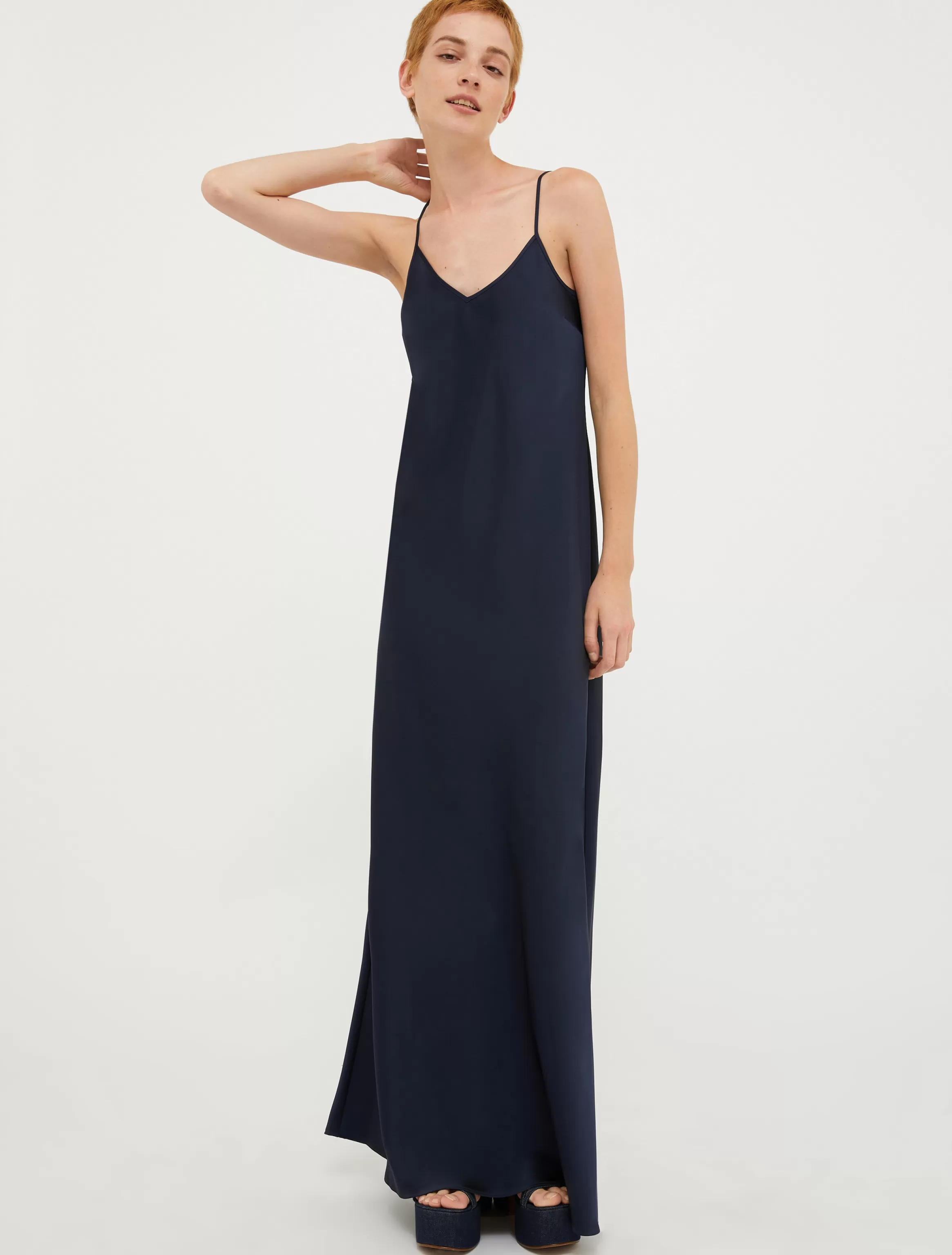 Satin maxi slip dress*Max&Co Store