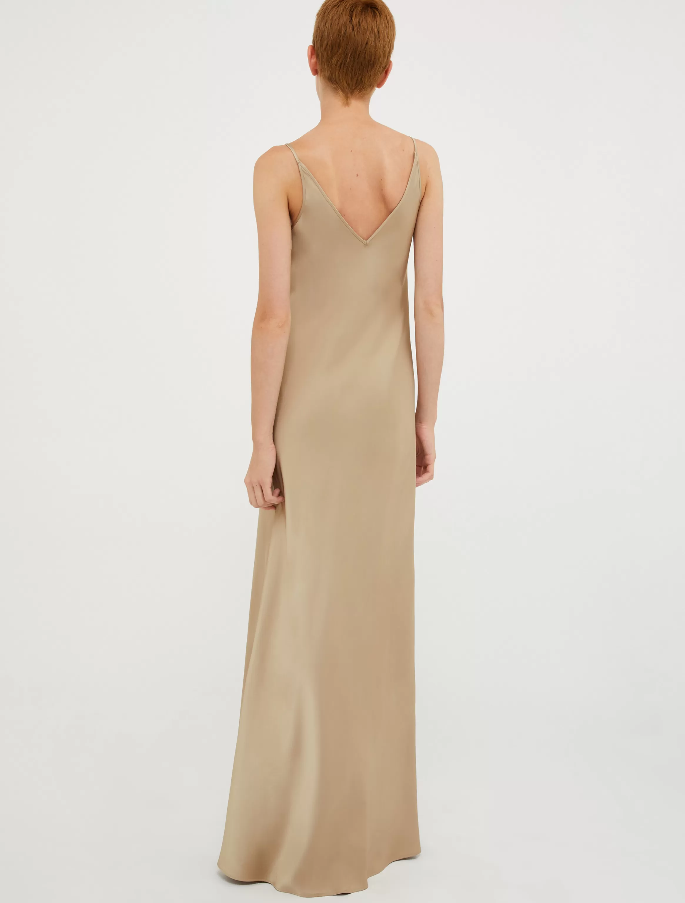 Satin maxi slip dress*Max&Co Store