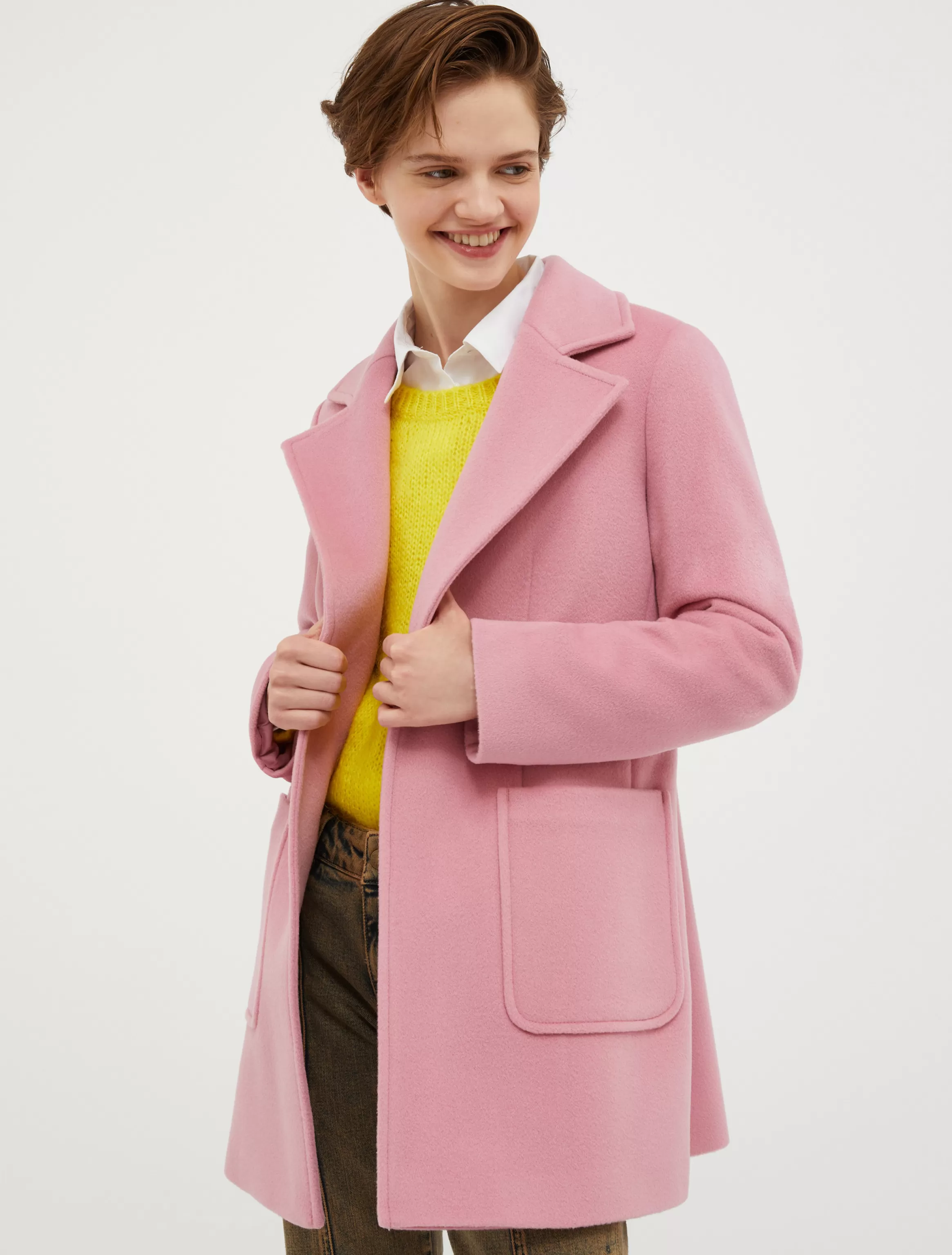 Shortrun wool coat*Max&Co Flash Sale