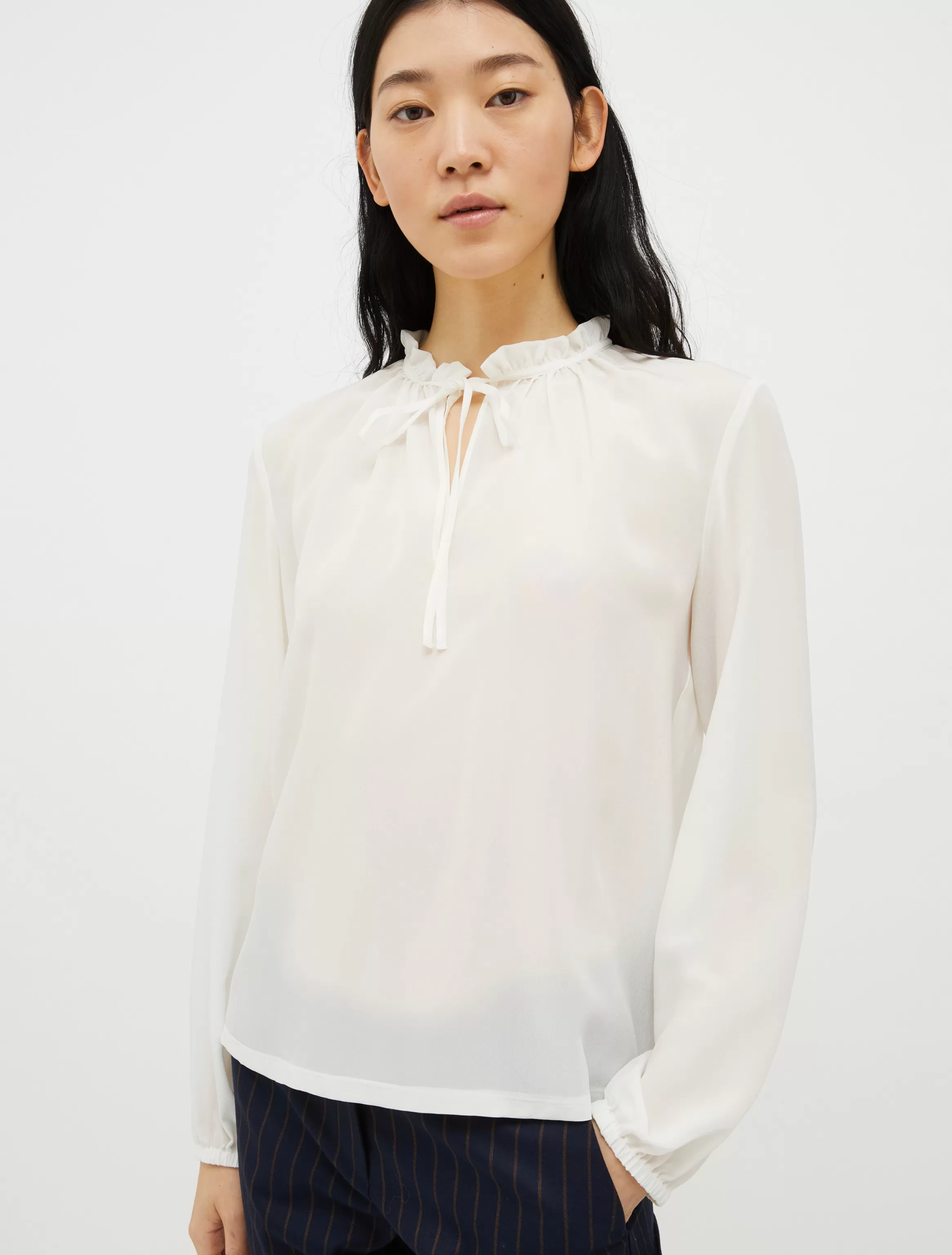 Silk and jersey blouse*Max&Co Fashion