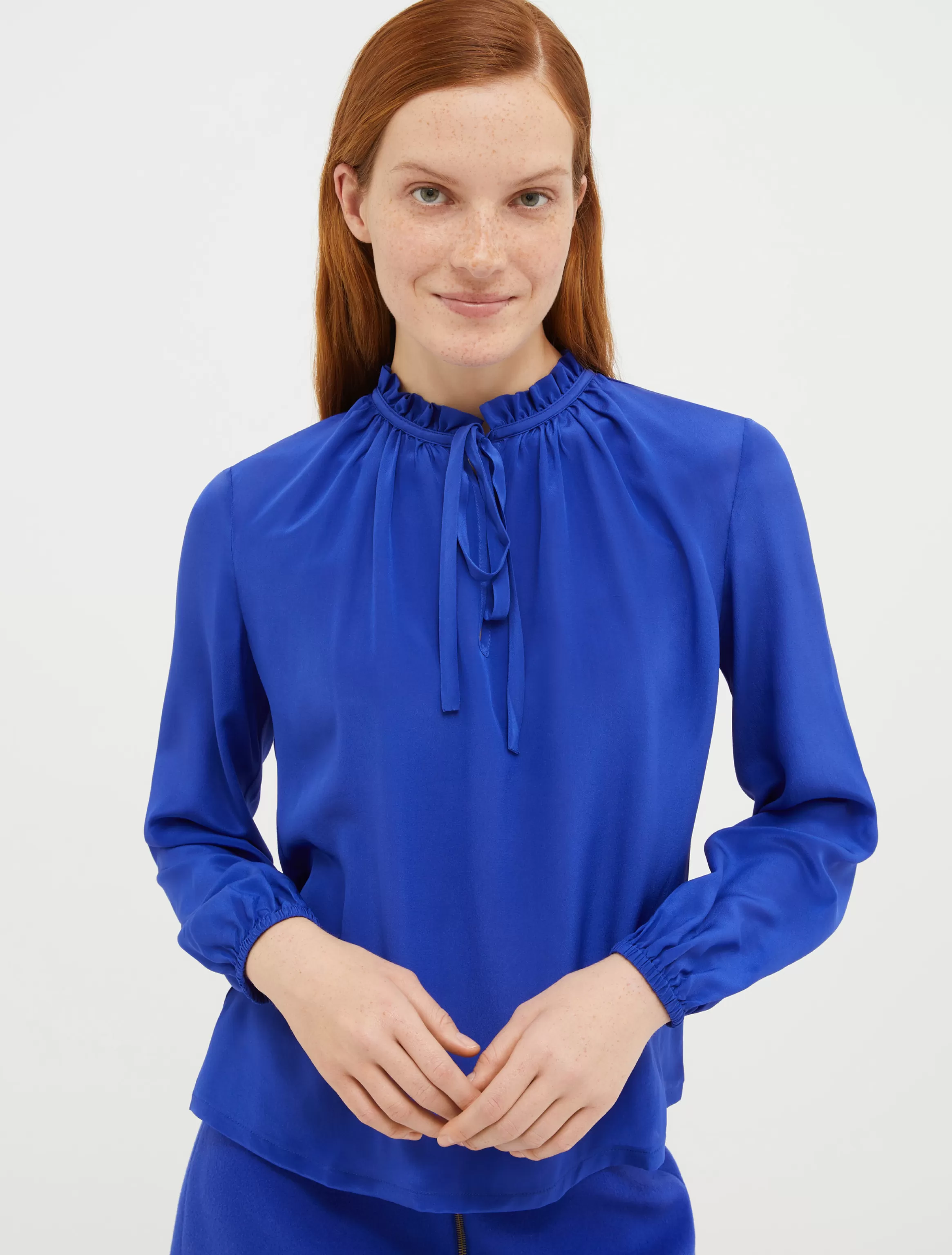 Silk and jersey blouse*Max&Co Flash Sale