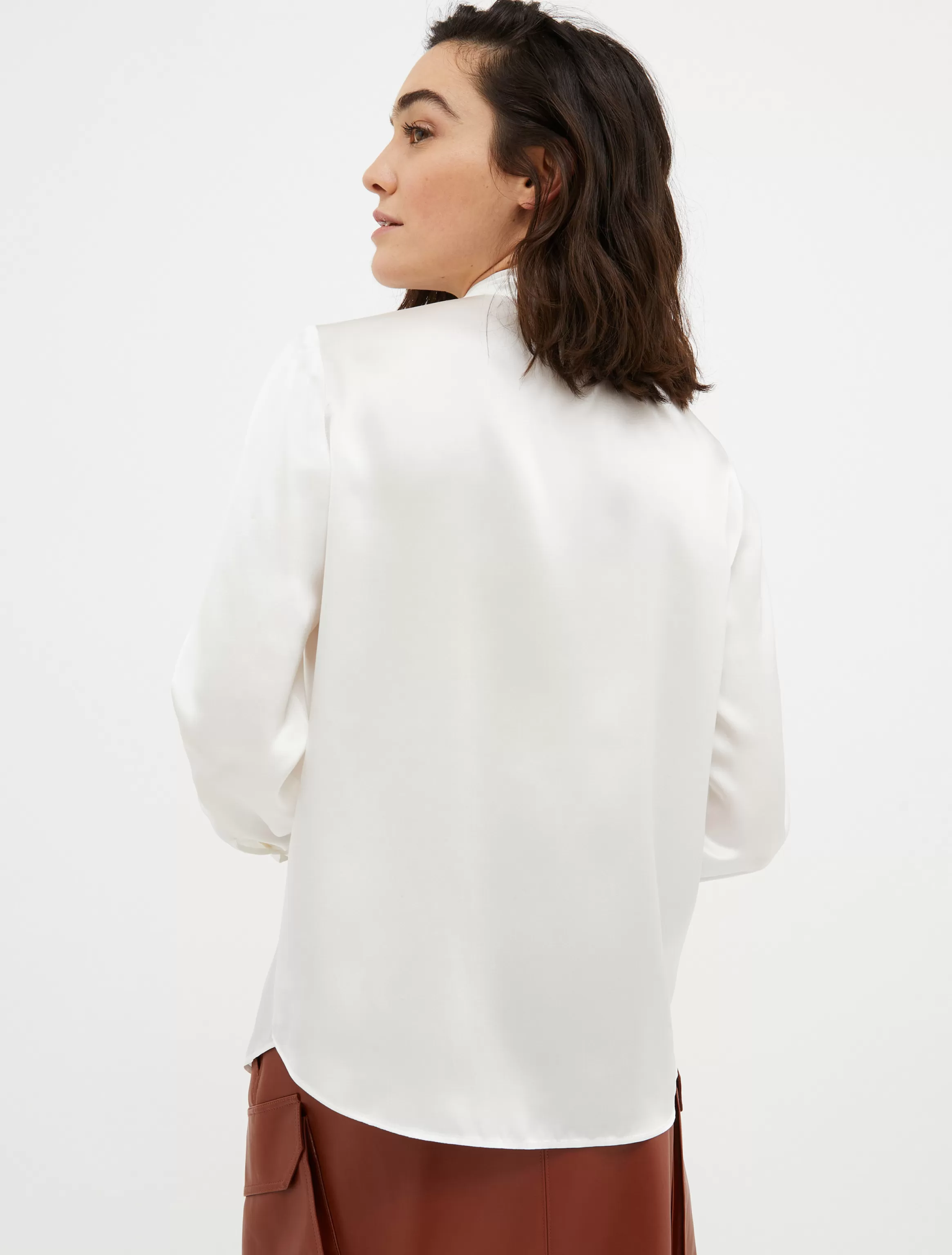 Silk-satin shirt*Max&Co Outlet