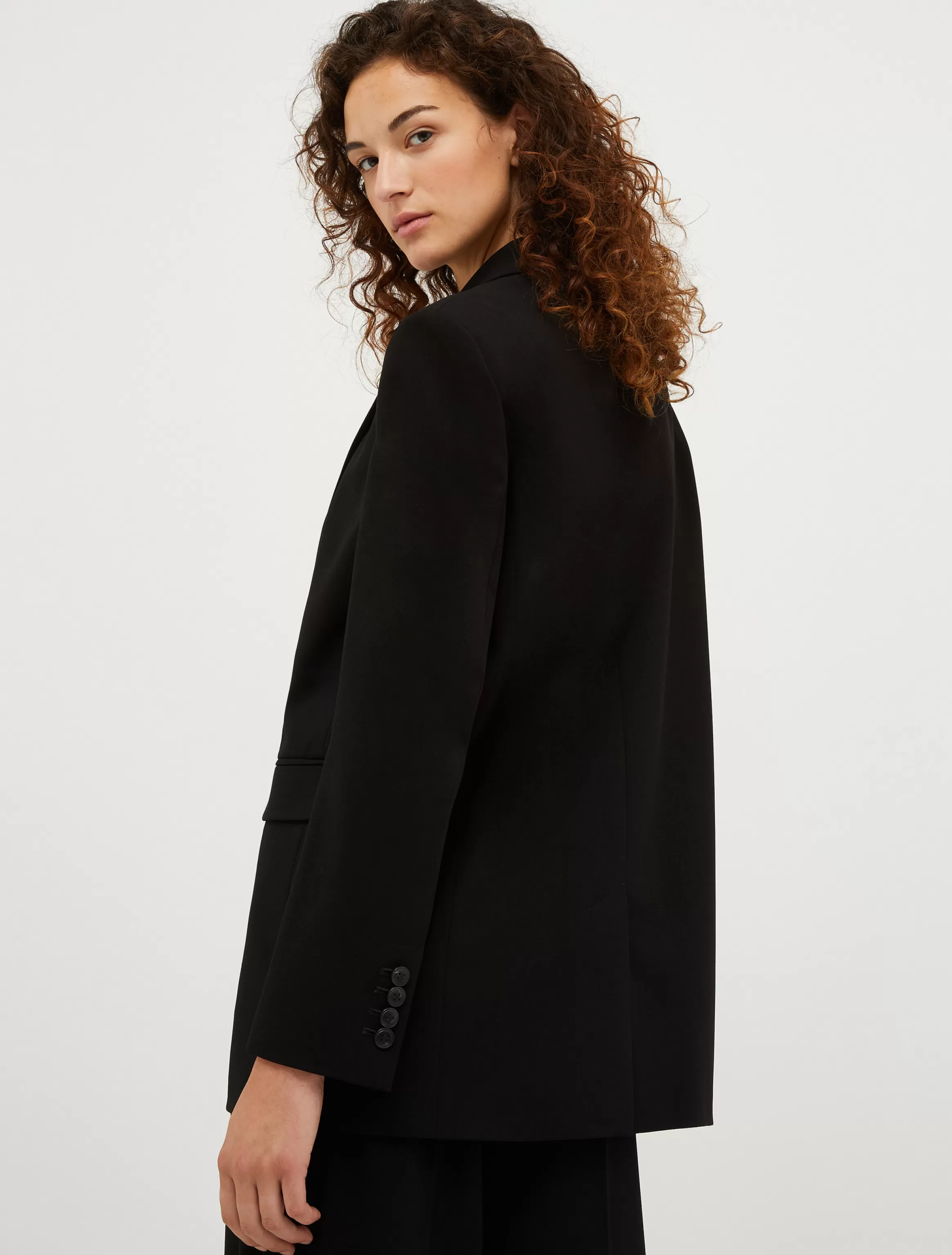 Single-breasted crêpe blazer*Max&Co Cheap