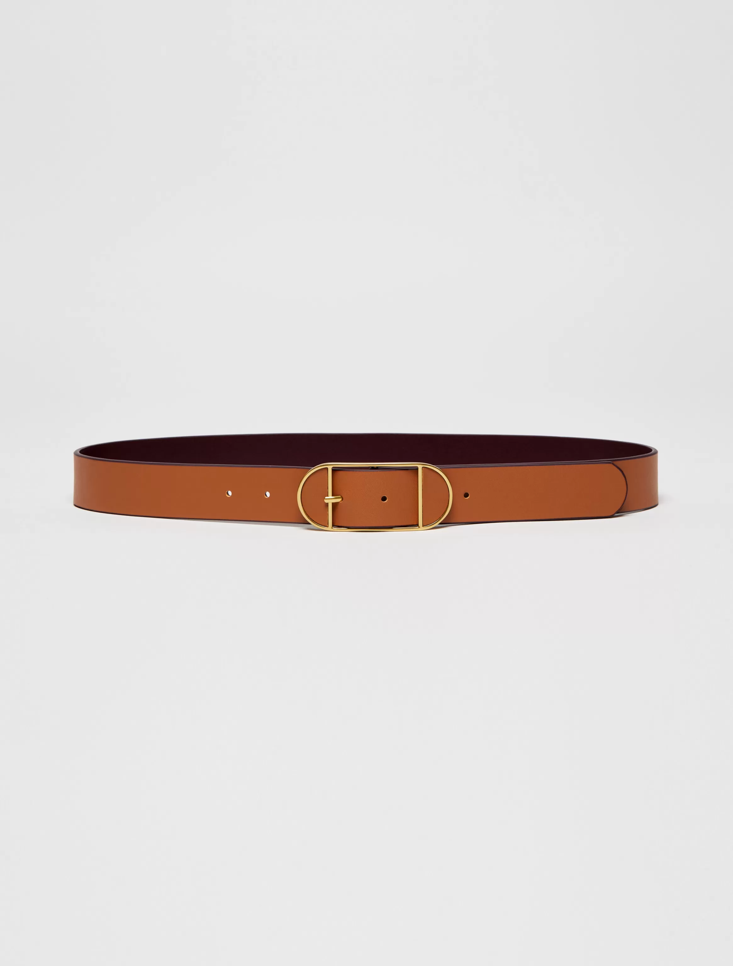 Slim leather belt*Max&Co New