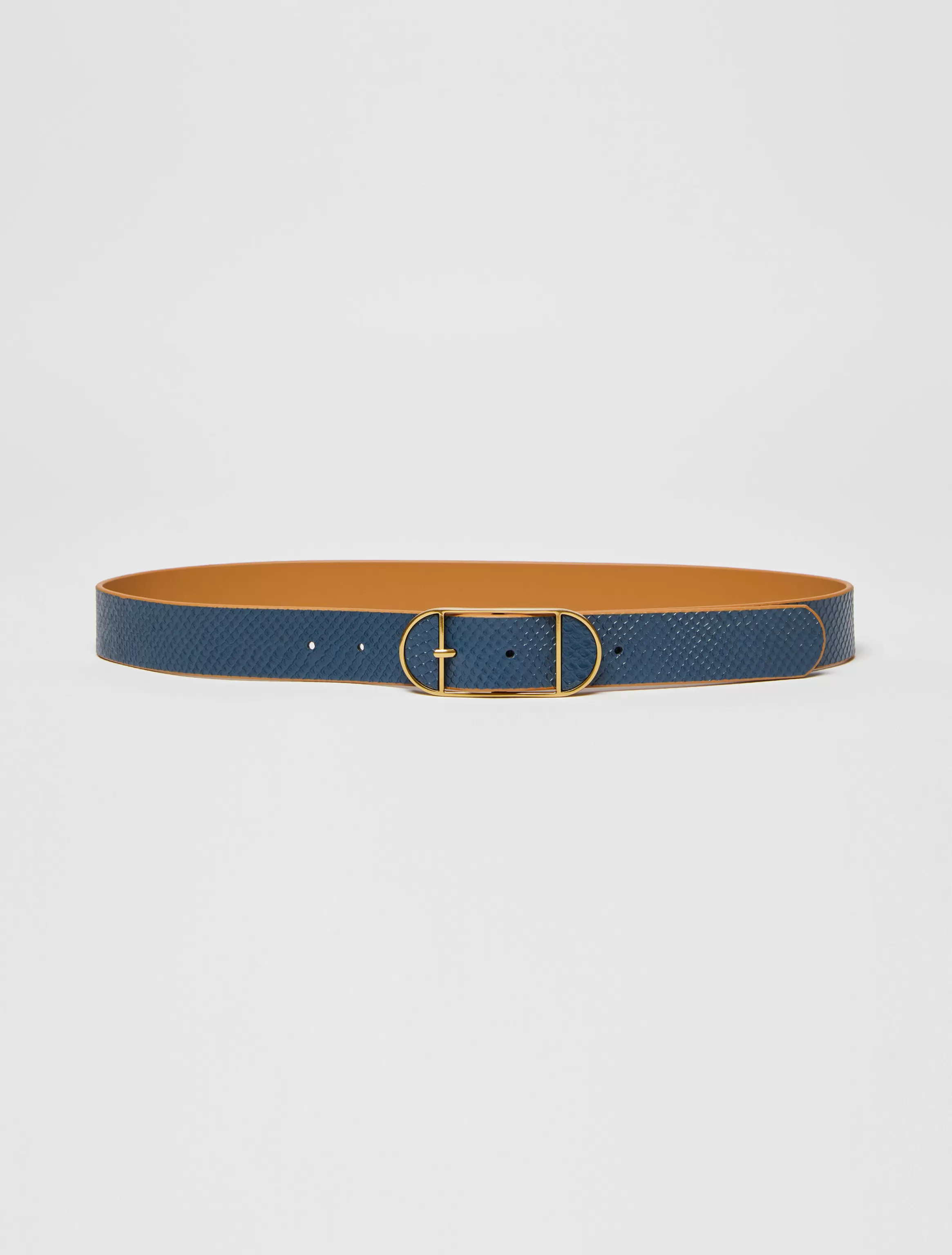 Slim leather belt*Max&Co New