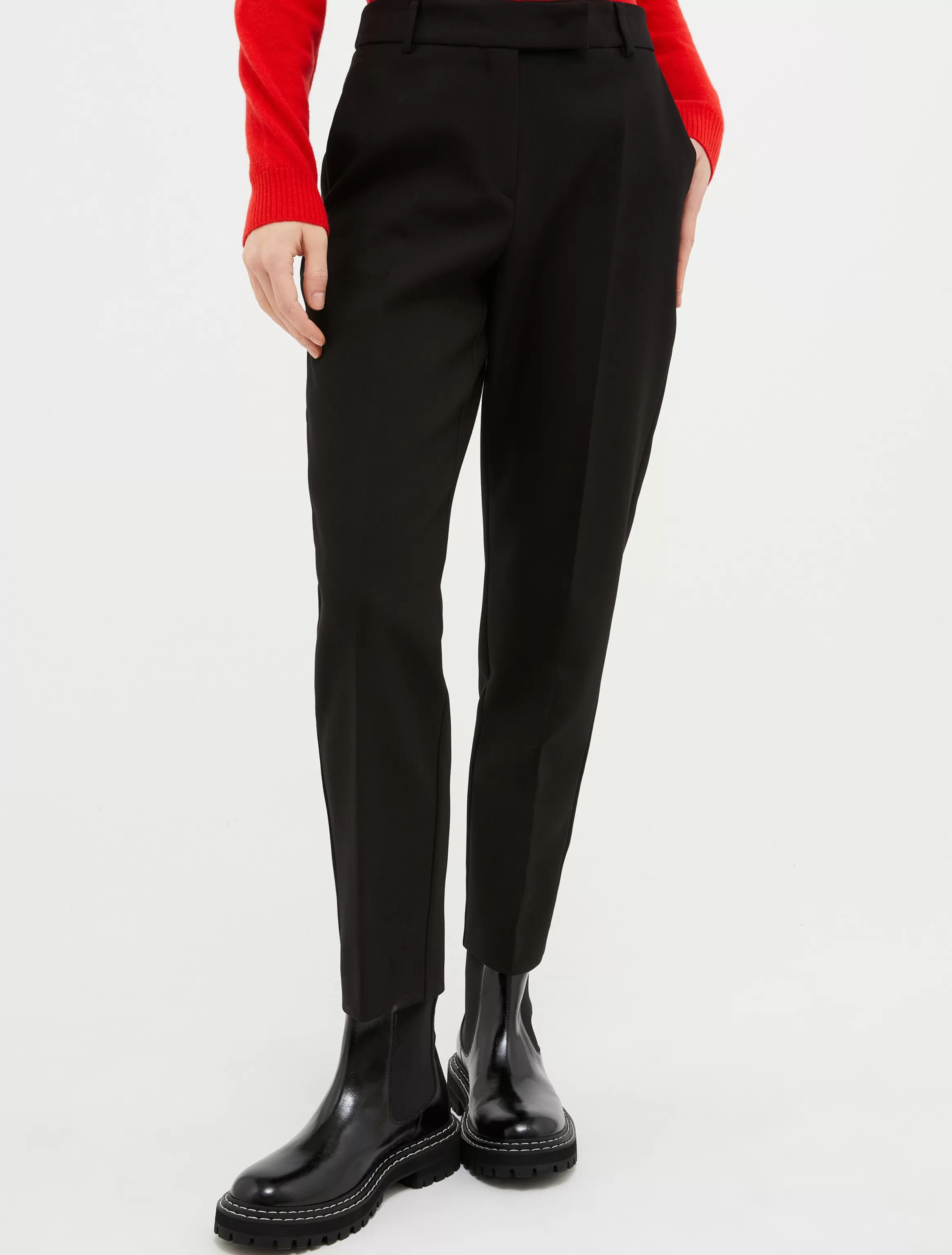 Slim-fit tapered trousers*Max&Co Sale