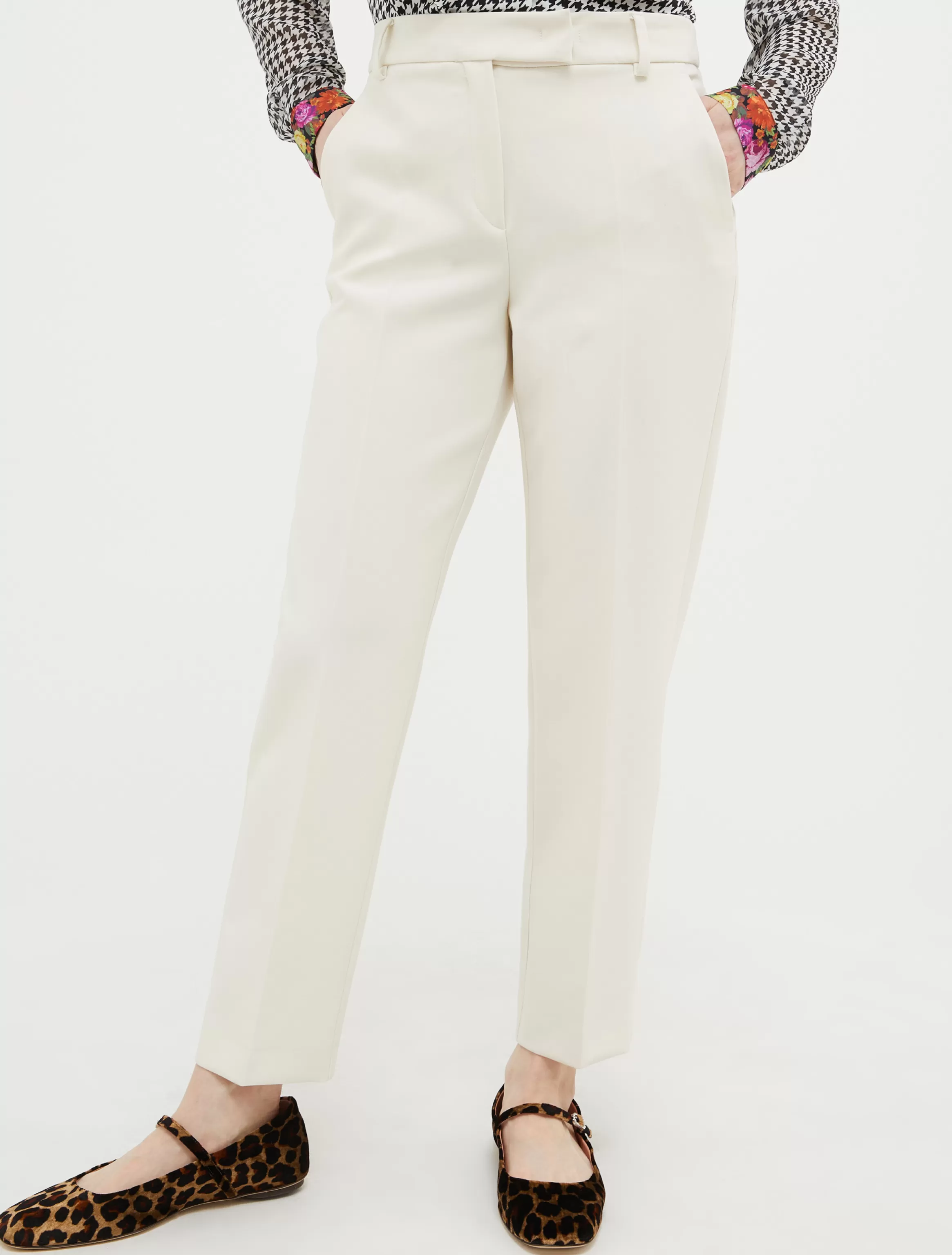 Slim-fit tapered trousers*Max&Co Shop