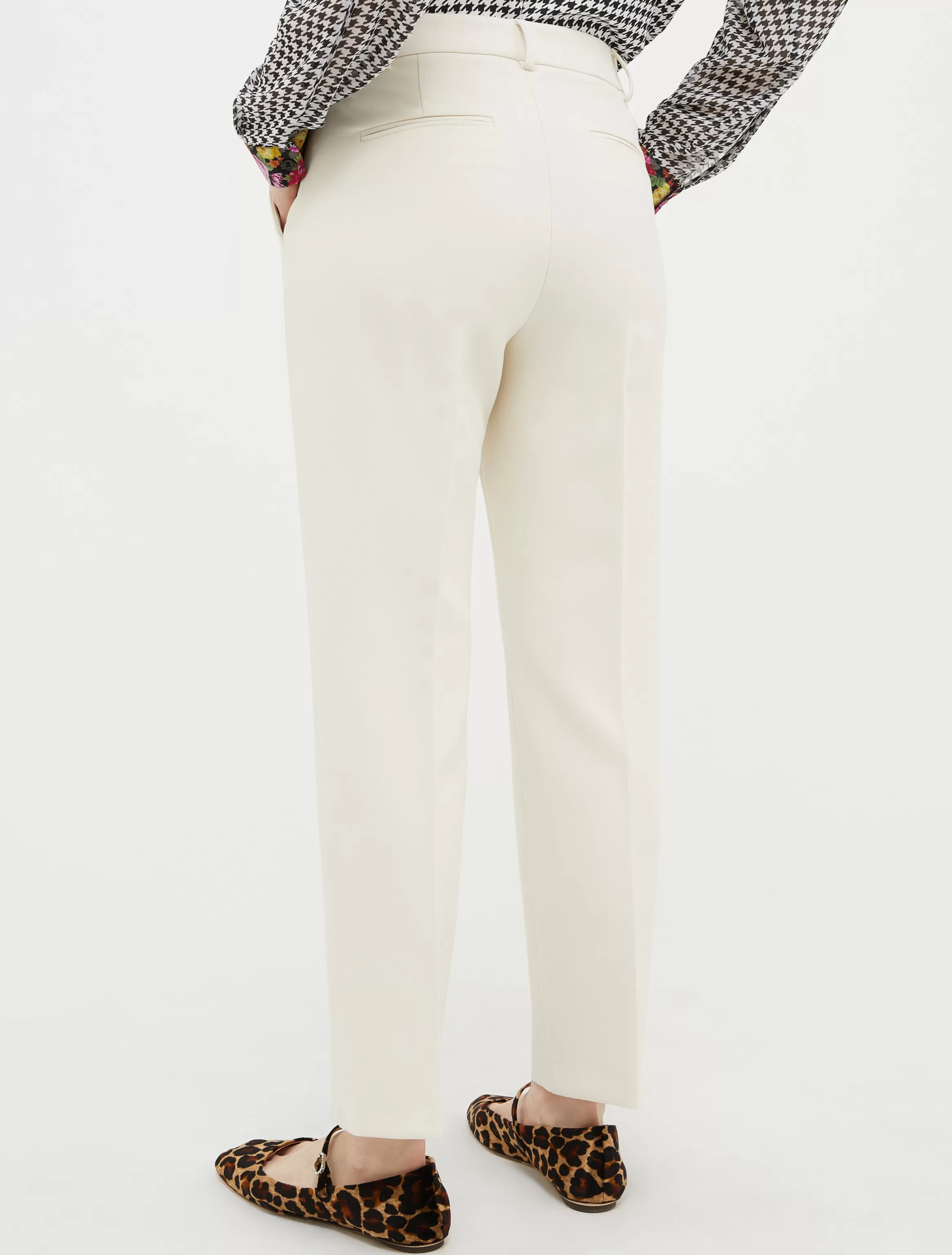 Slim-fit tapered trousers*Max&Co Shop