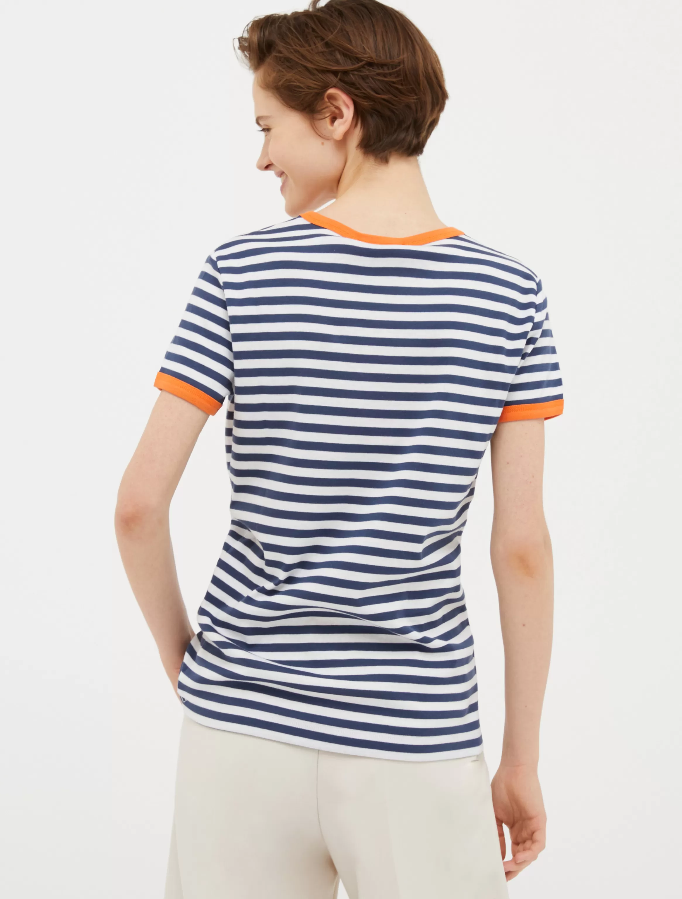 Slim-fit T-shirt with logo*Max&Co Online