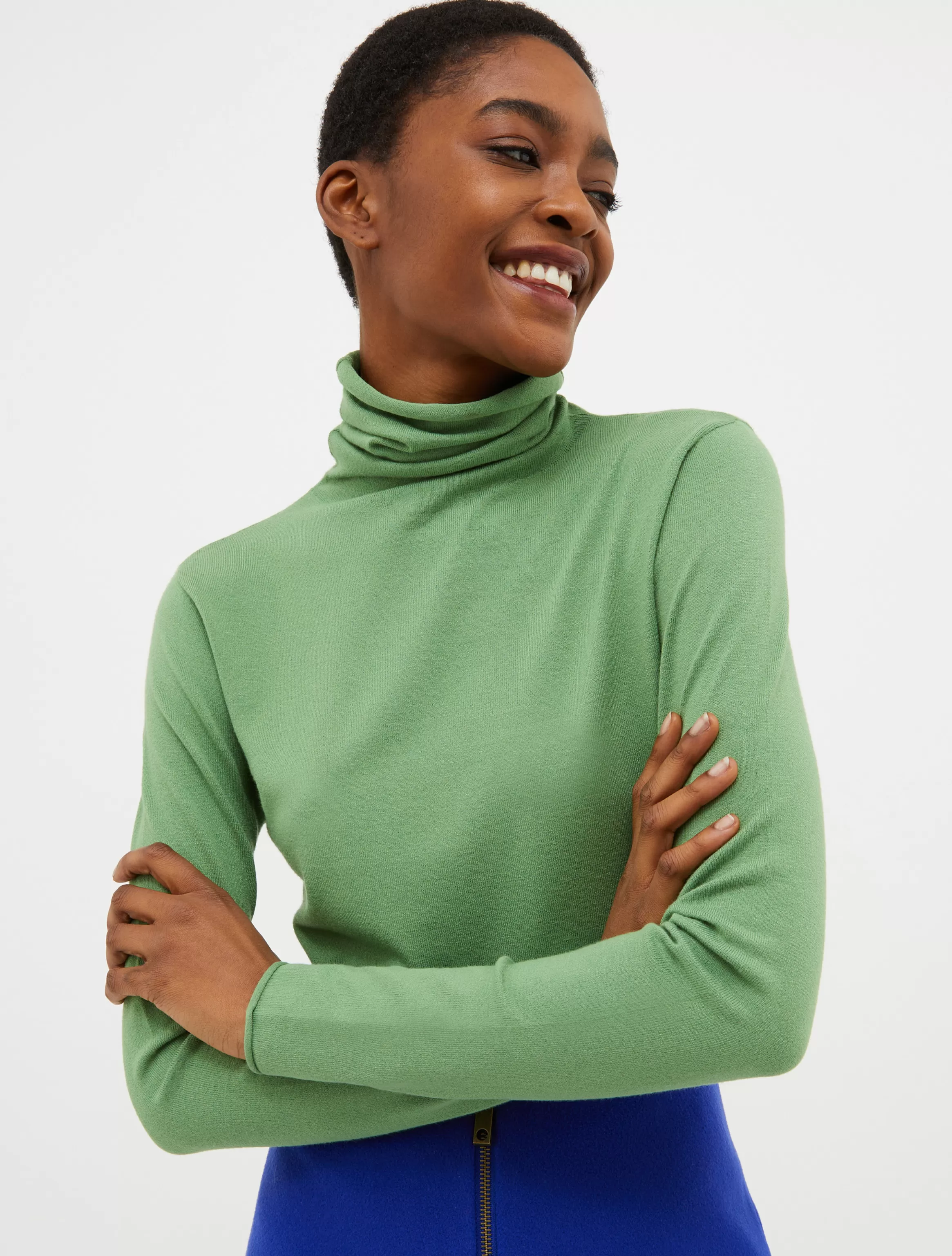 Stretchy turtleneck top*Max&Co Best Sale