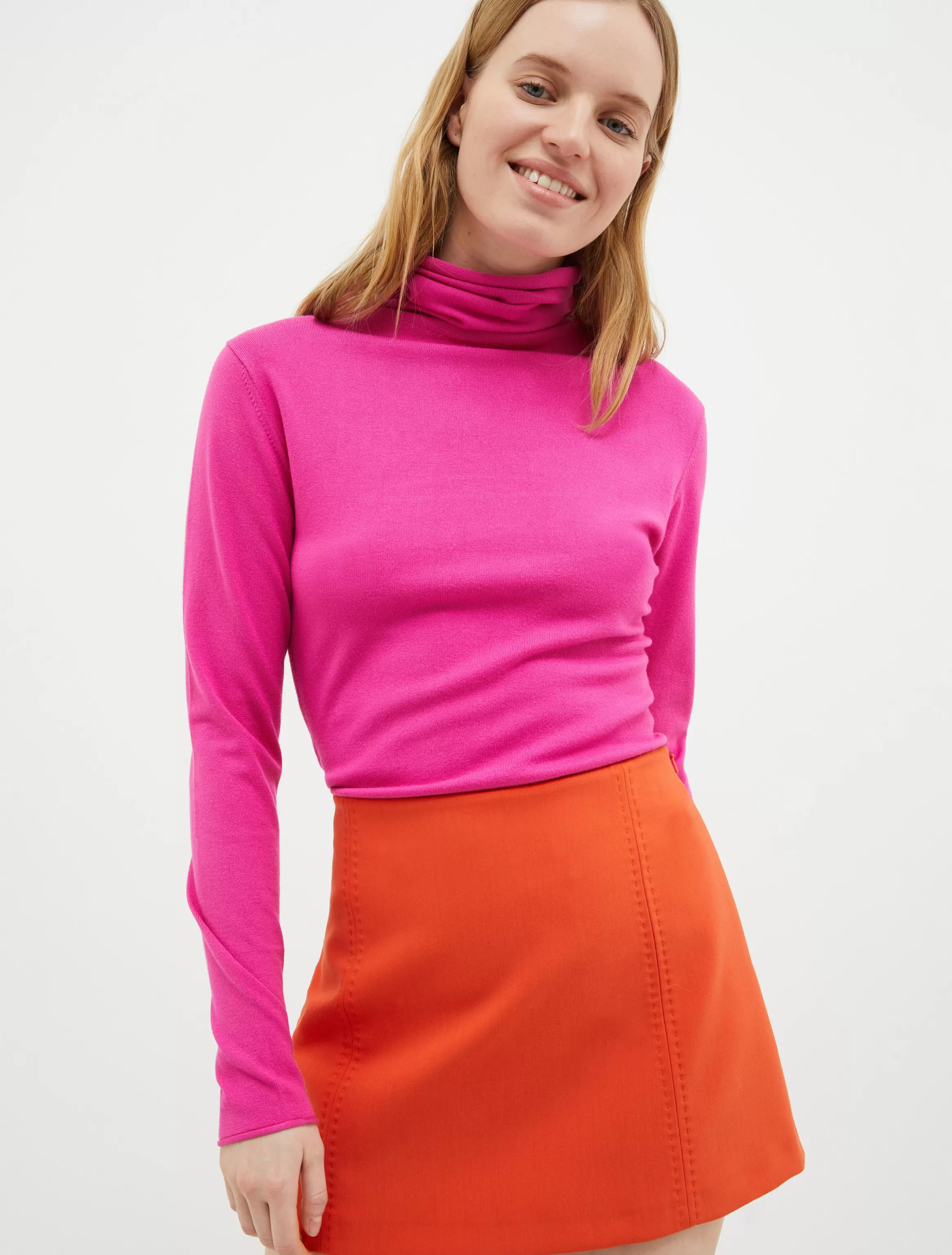 Stretchy turtleneck top*Max&Co Cheap