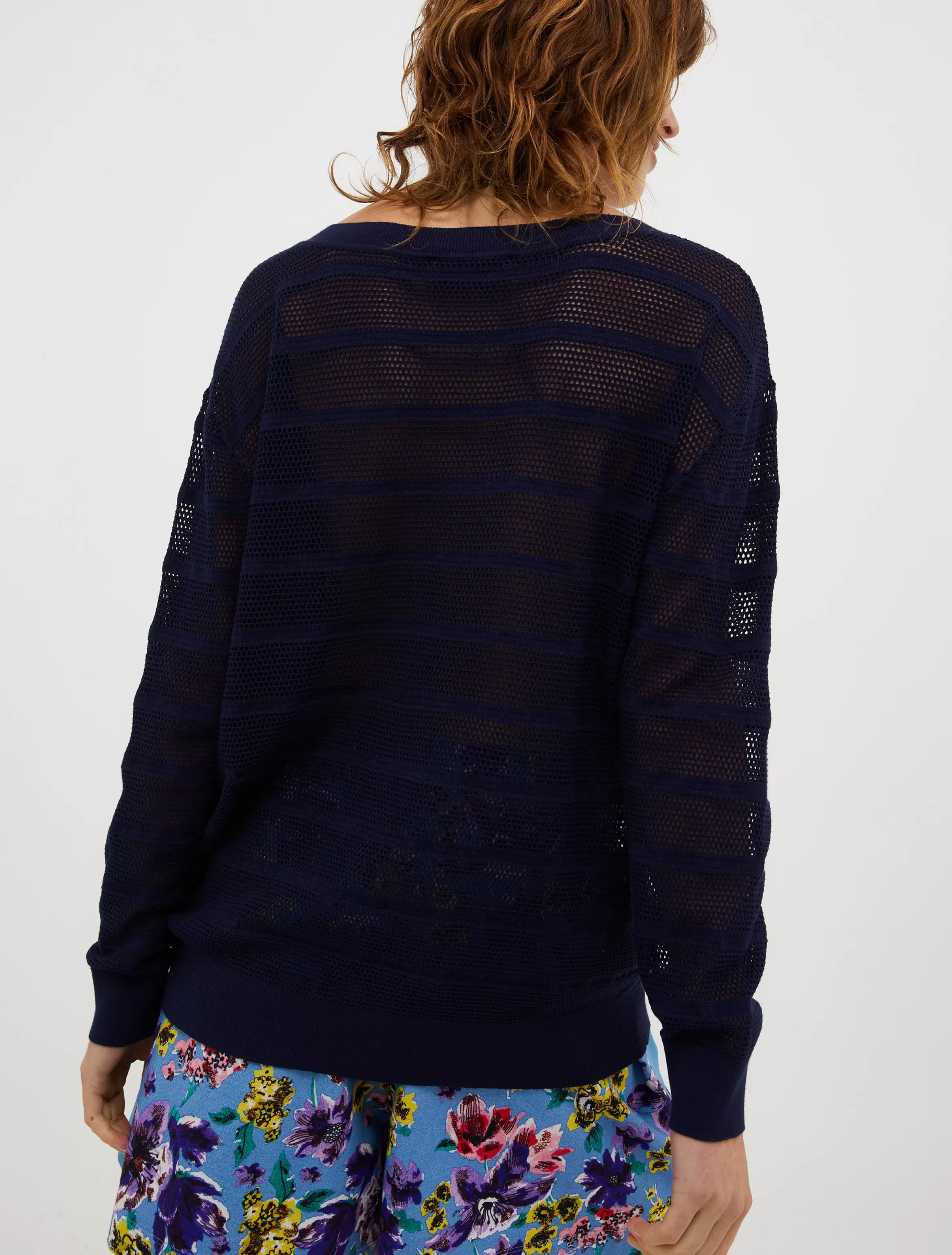 Striped openwork jumper*Max&Co Best Sale