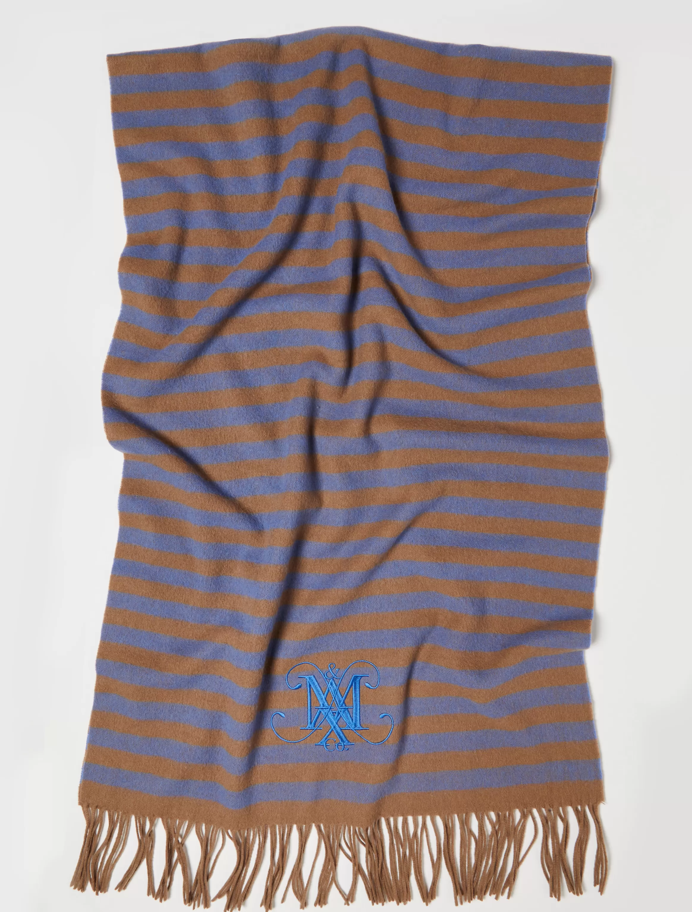 Striped wool stole*Max&Co Hot