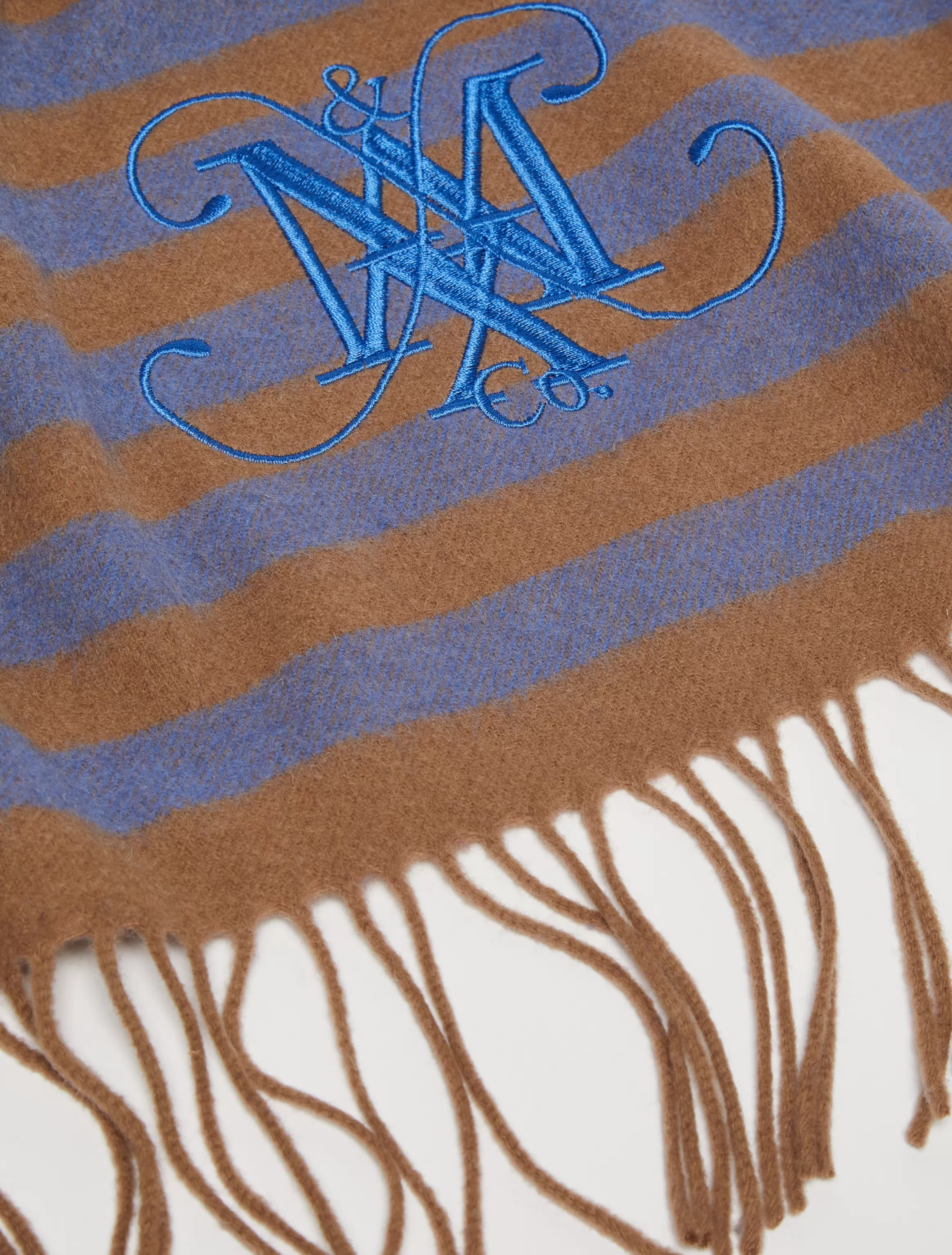 Striped wool stole*Max&Co Hot