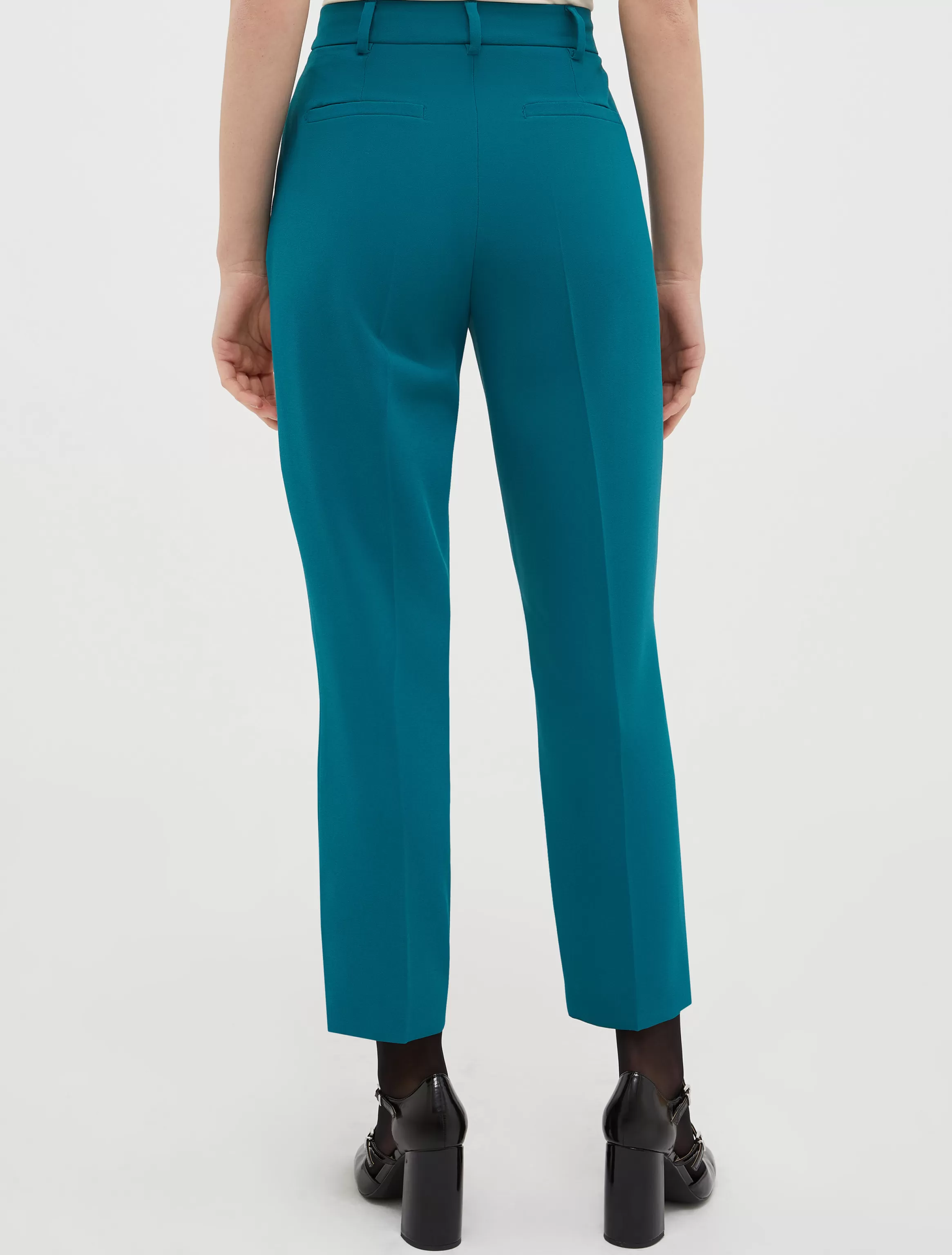 Tapered stretch-crepe trousers*Max&Co Best Sale