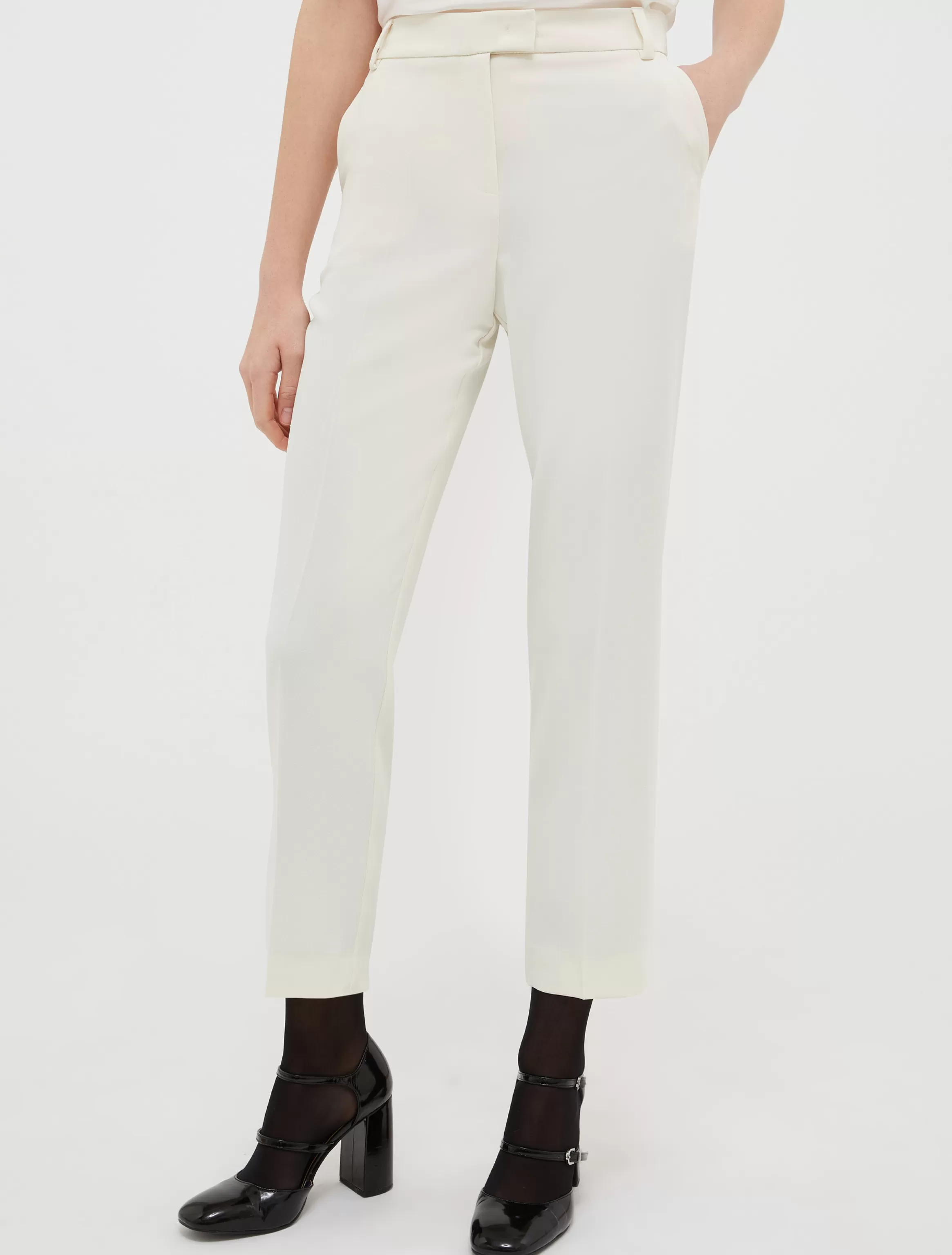 Tapered stretch-crepe trousers*Max&Co Cheap