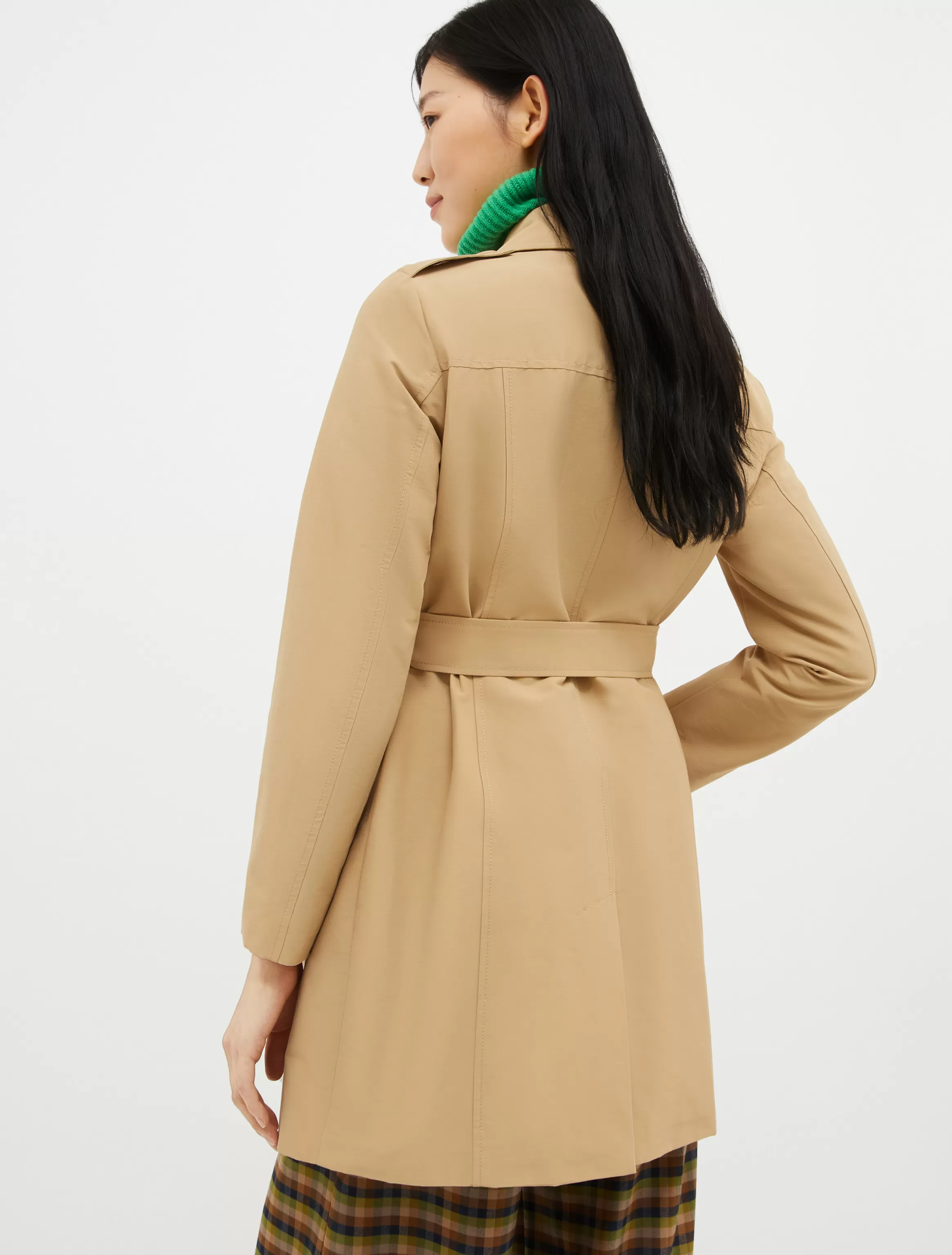 Technical-cotton trench coat*Max&Co Cheap