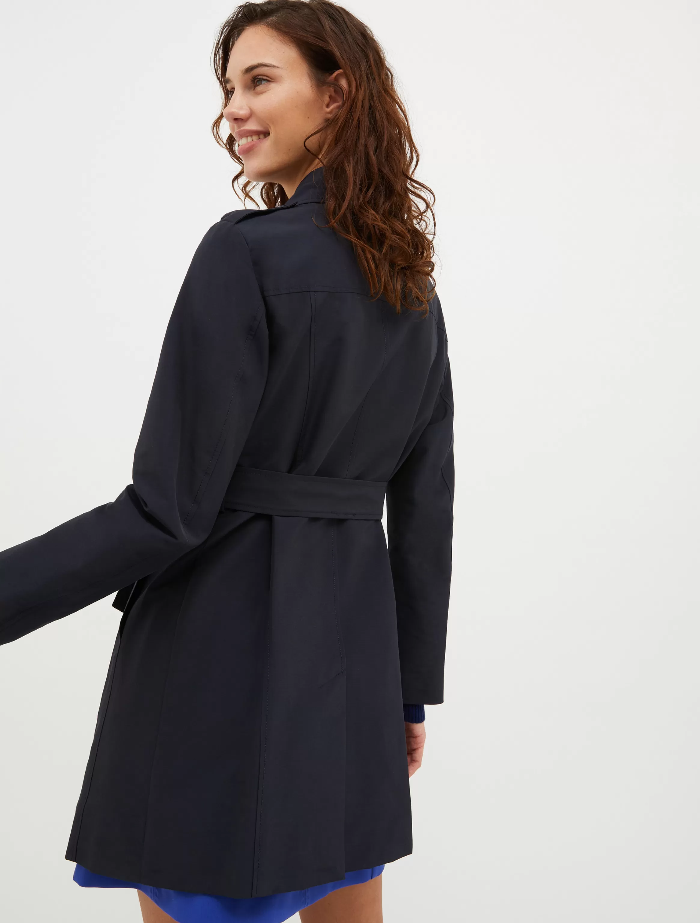 Technical-cotton trench coat*Max&Co Shop