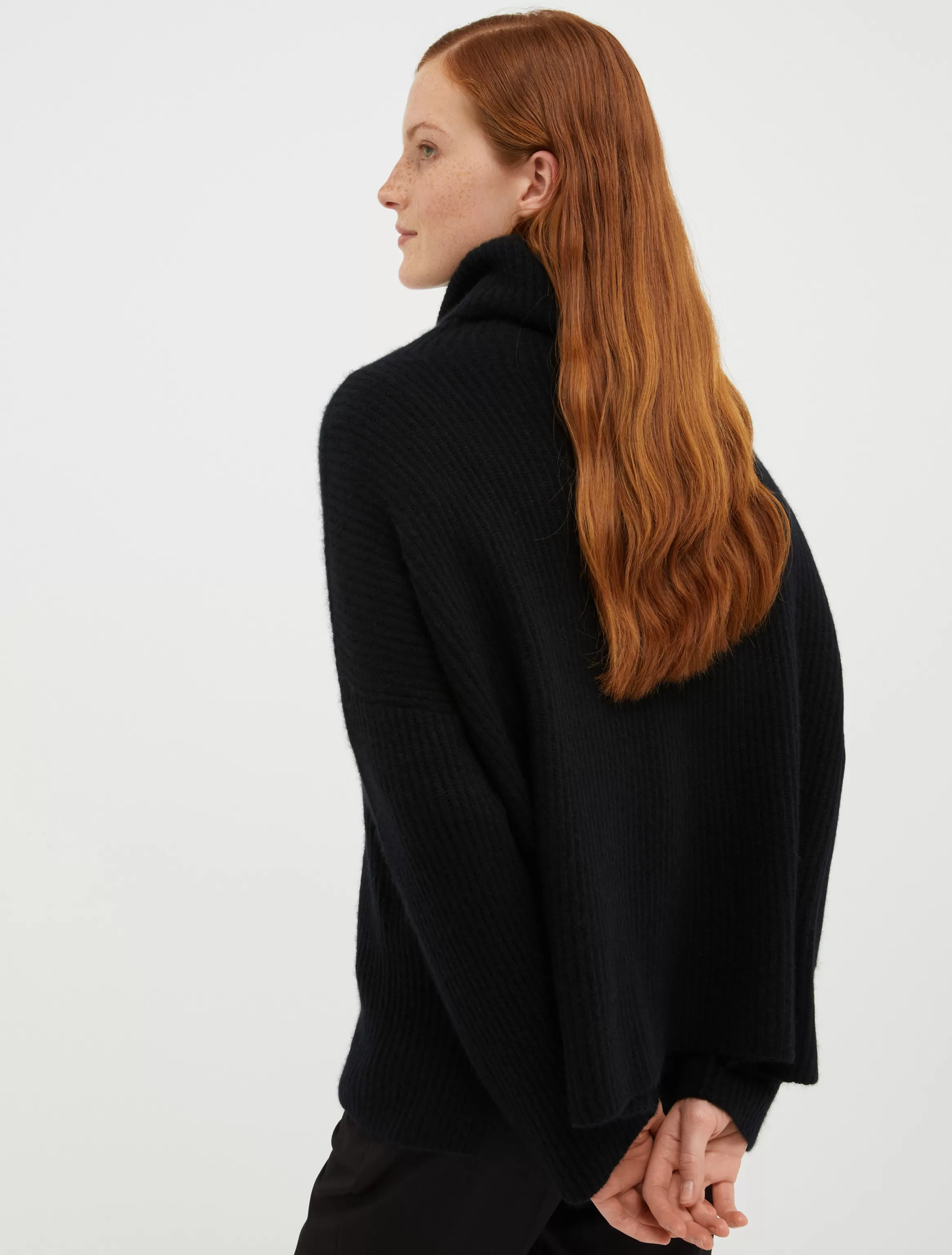 Turtleneck cashmere pullover*Max&Co Discount