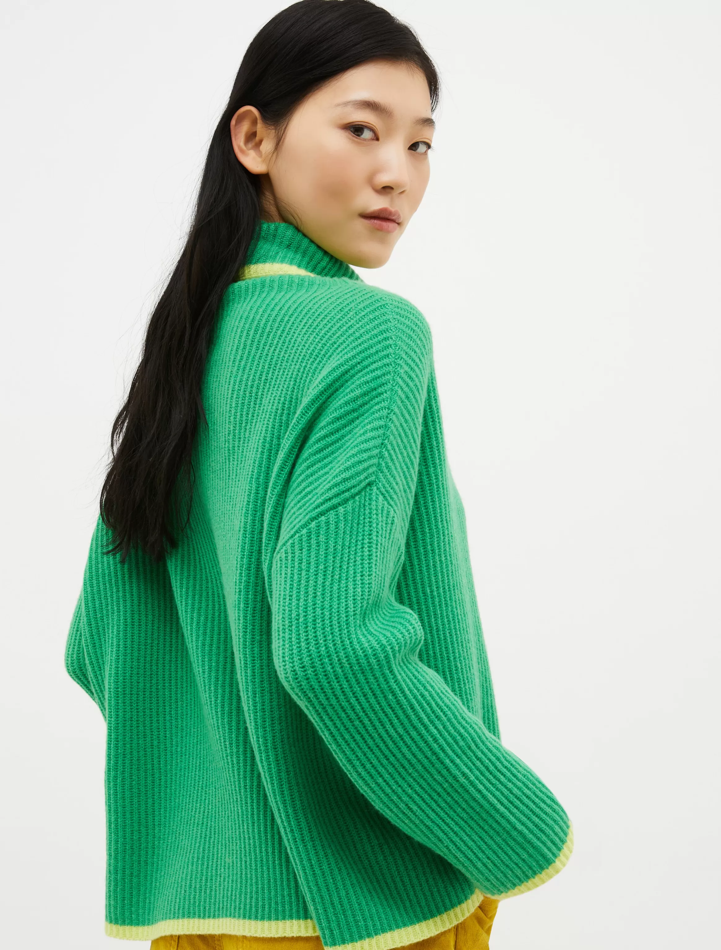 Turtleneck cashmere pullover*Max&Co Clearance