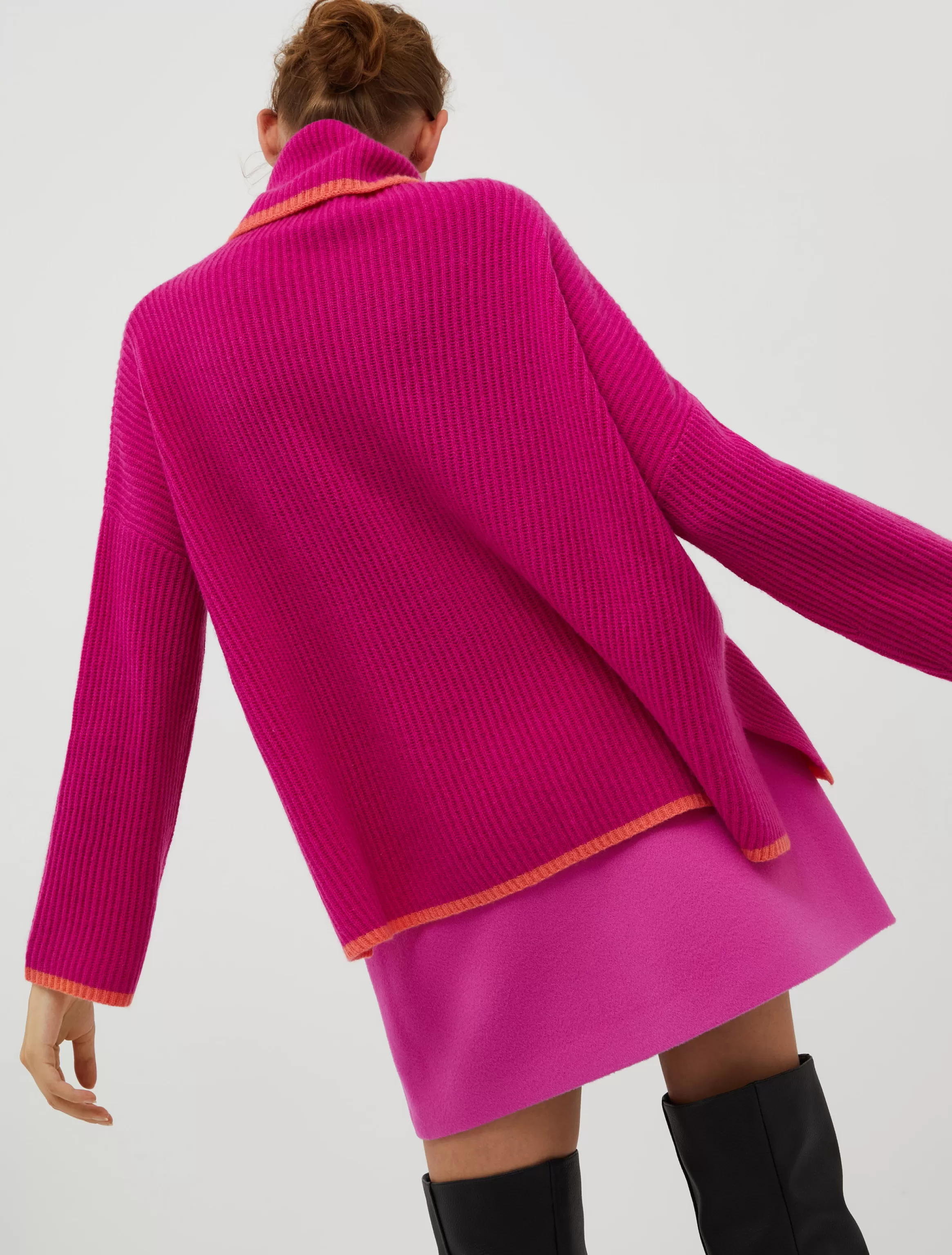 Turtleneck cashmere pullover*Max&Co Cheap