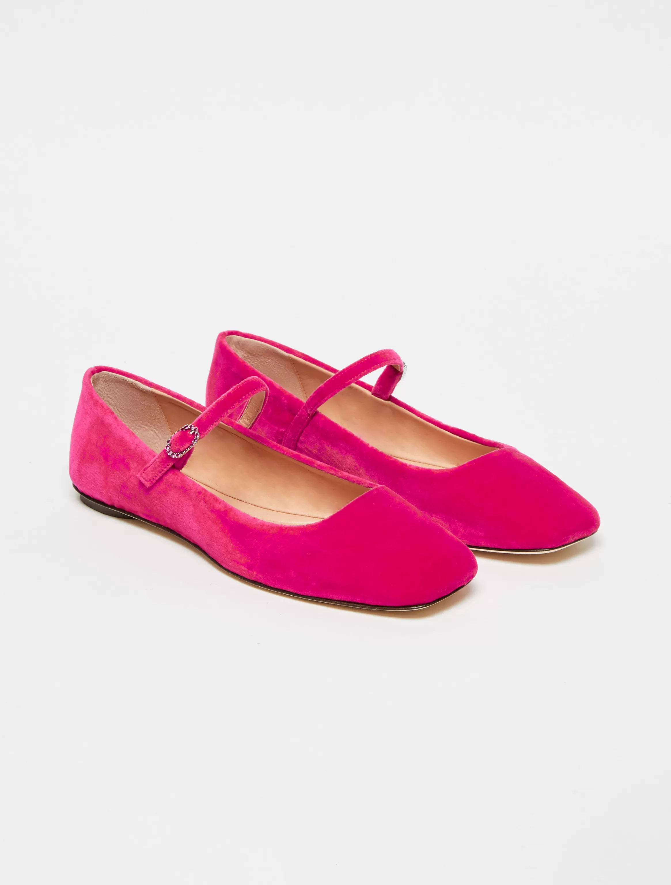 Velvet ballet flats*Max&Co Clearance