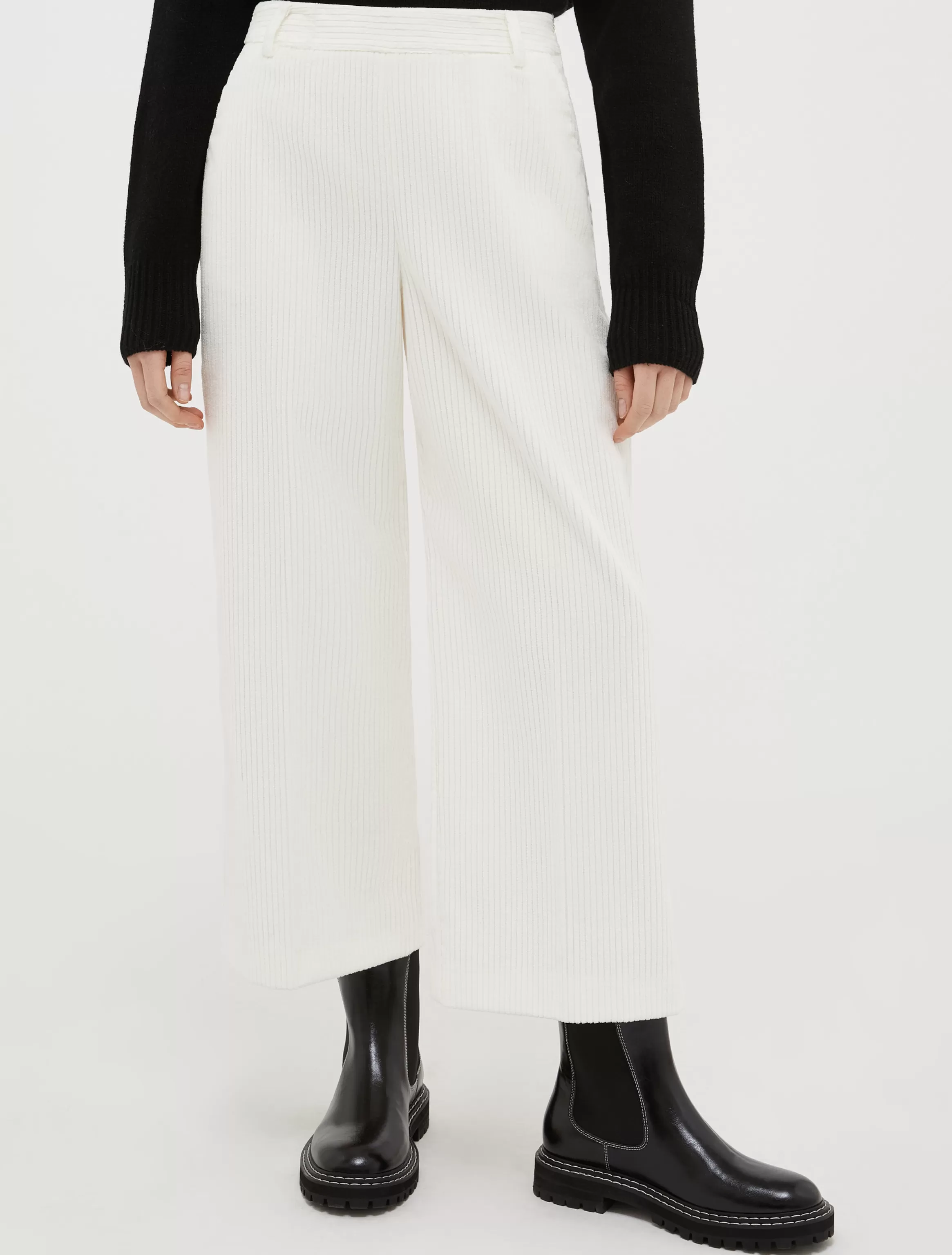 Wide corduroy trousers*Max&Co Flash Sale