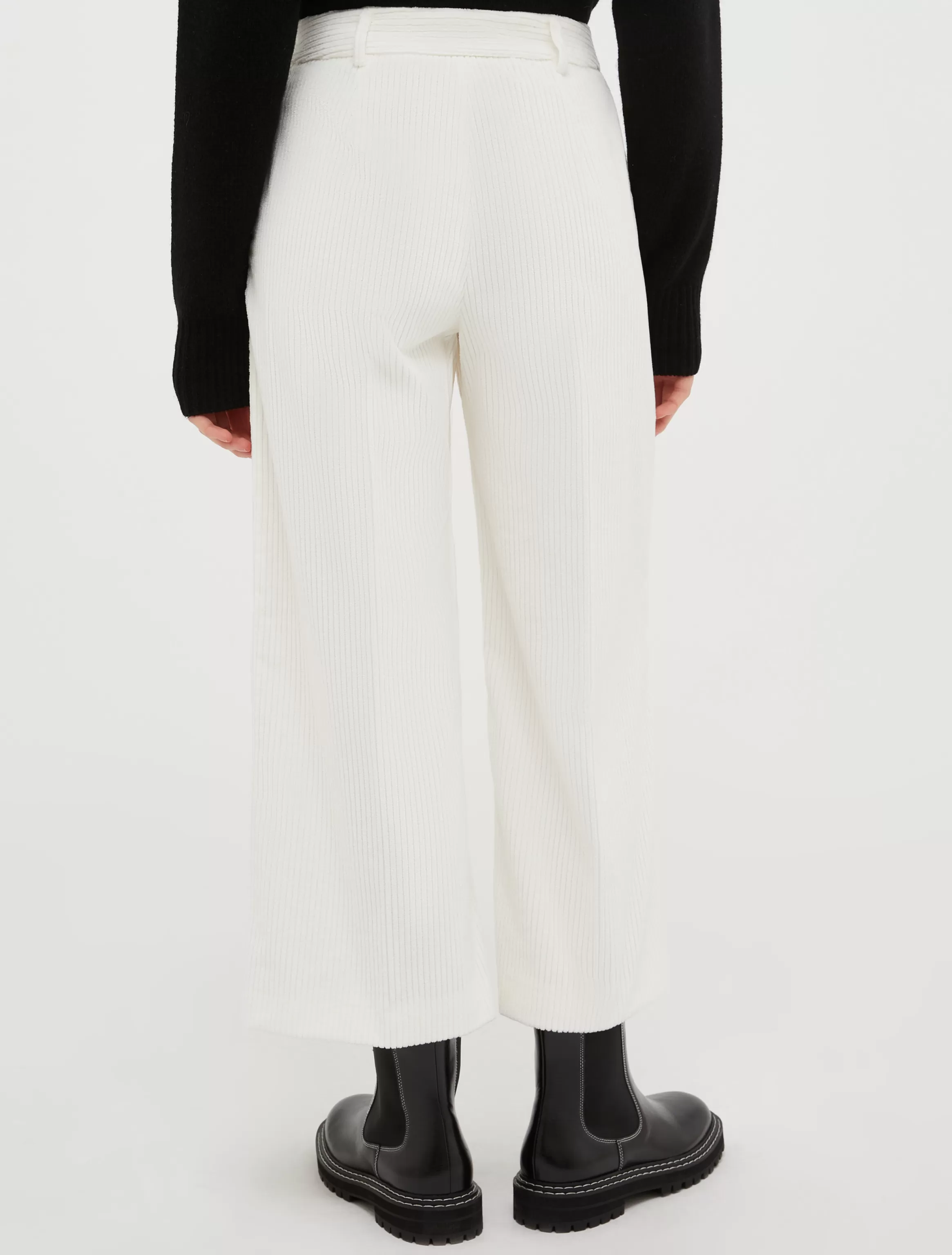 Wide corduroy trousers*Max&Co Flash Sale